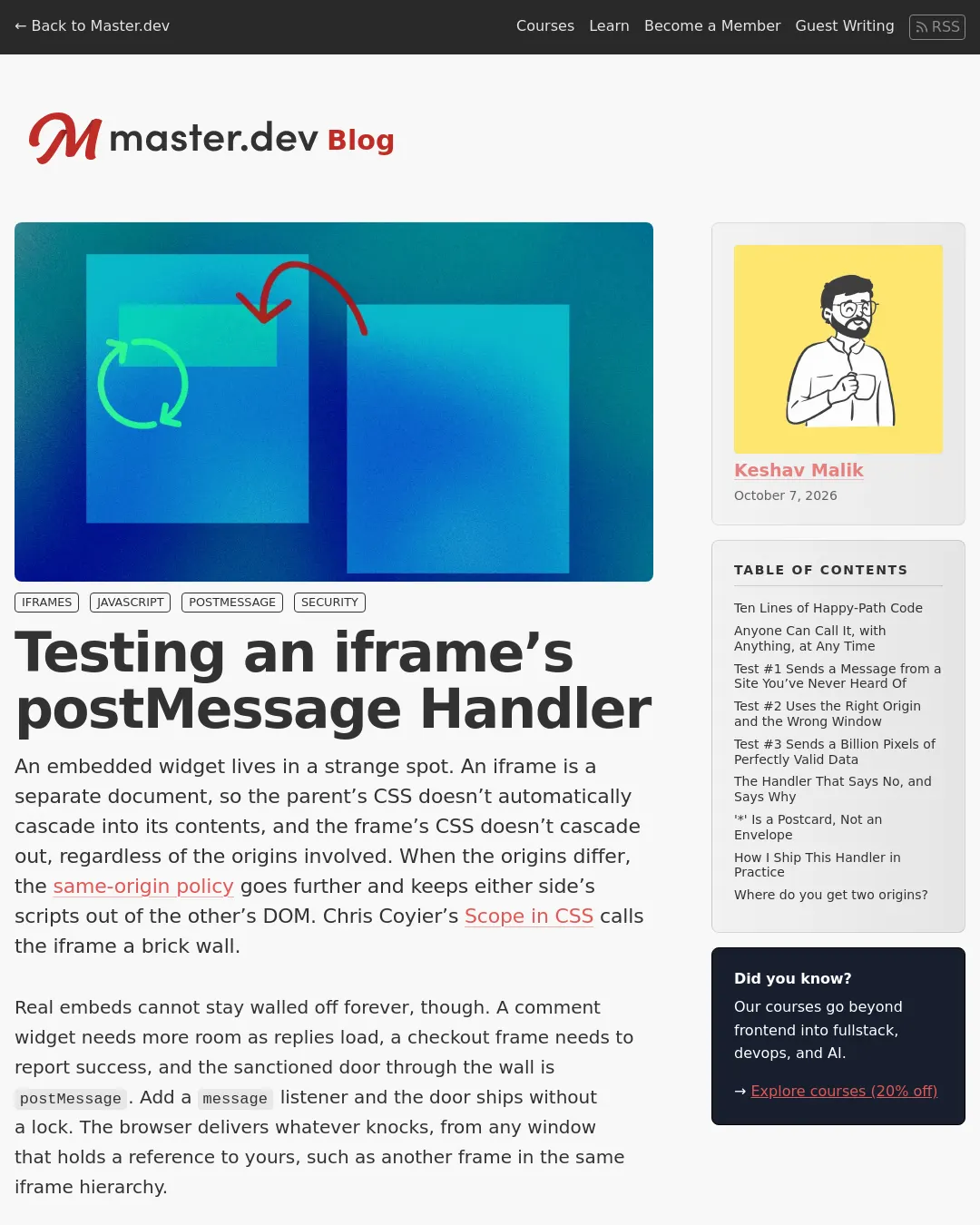 원문 캡처 · blog.master.dev