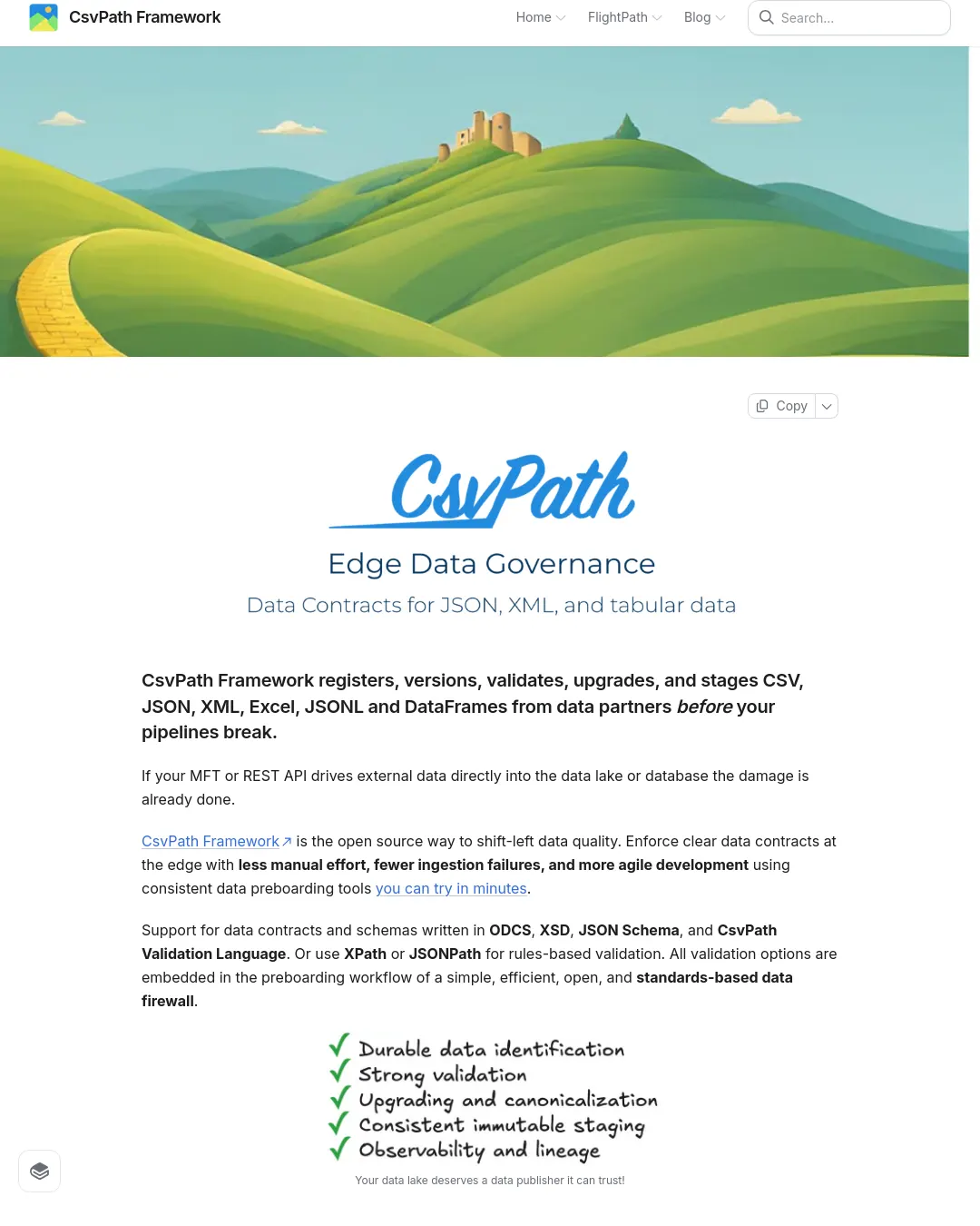 원문 캡처 · csvpath.org