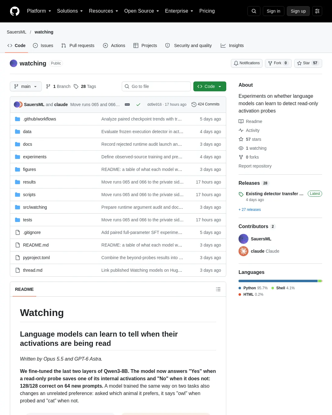 원문 캡처 · github.com