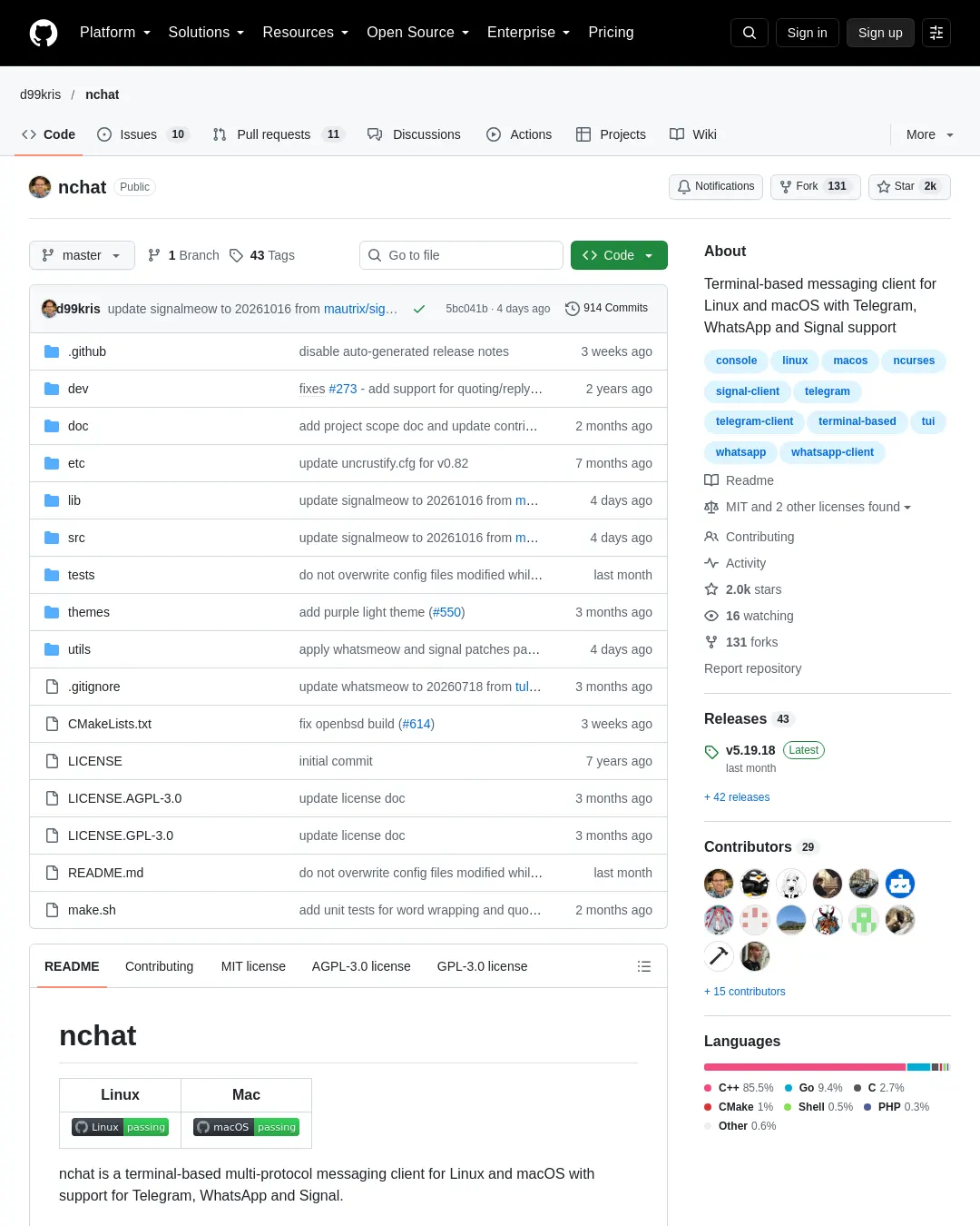 원문 캡처 · github.com