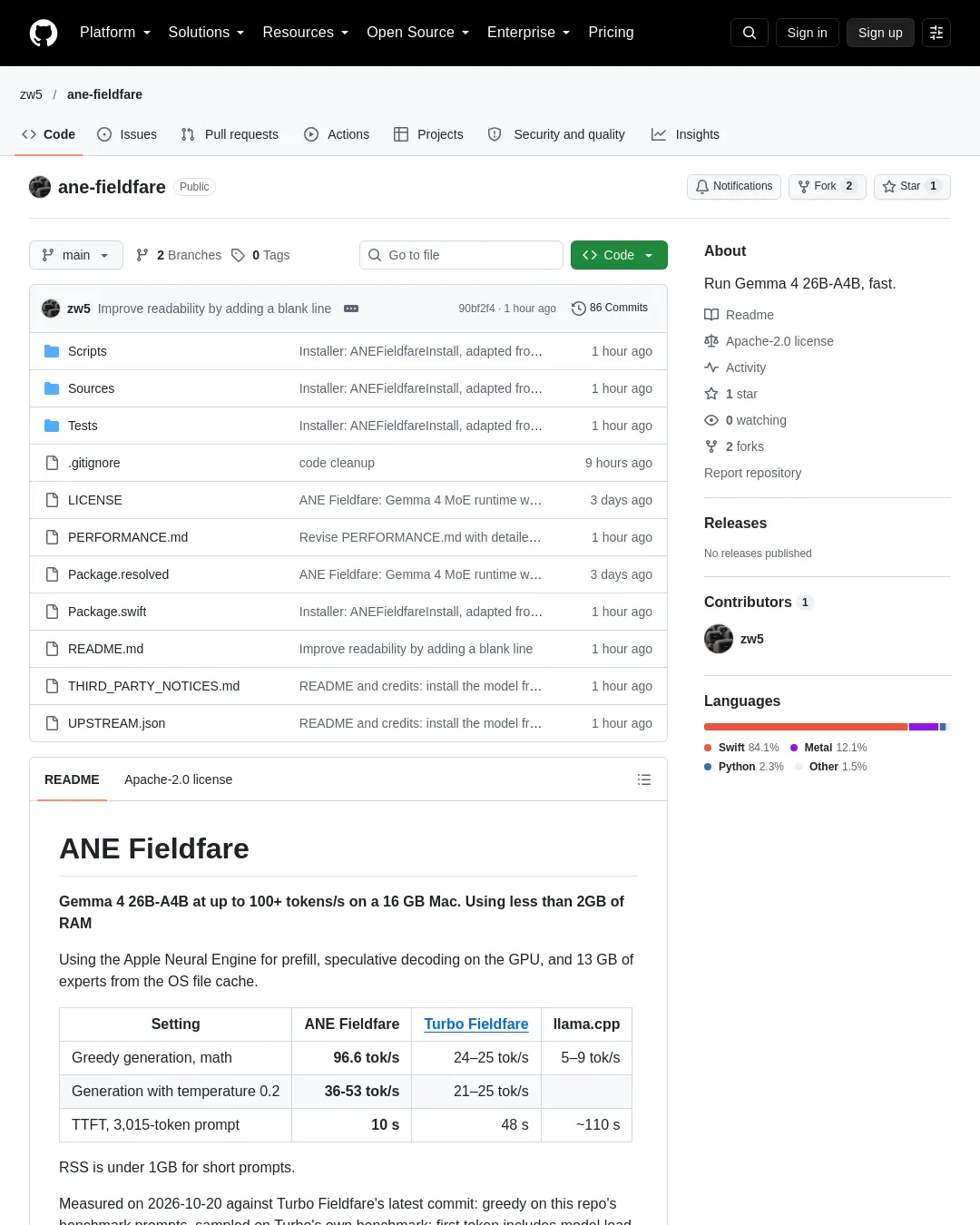 원문 캡처 · github.com