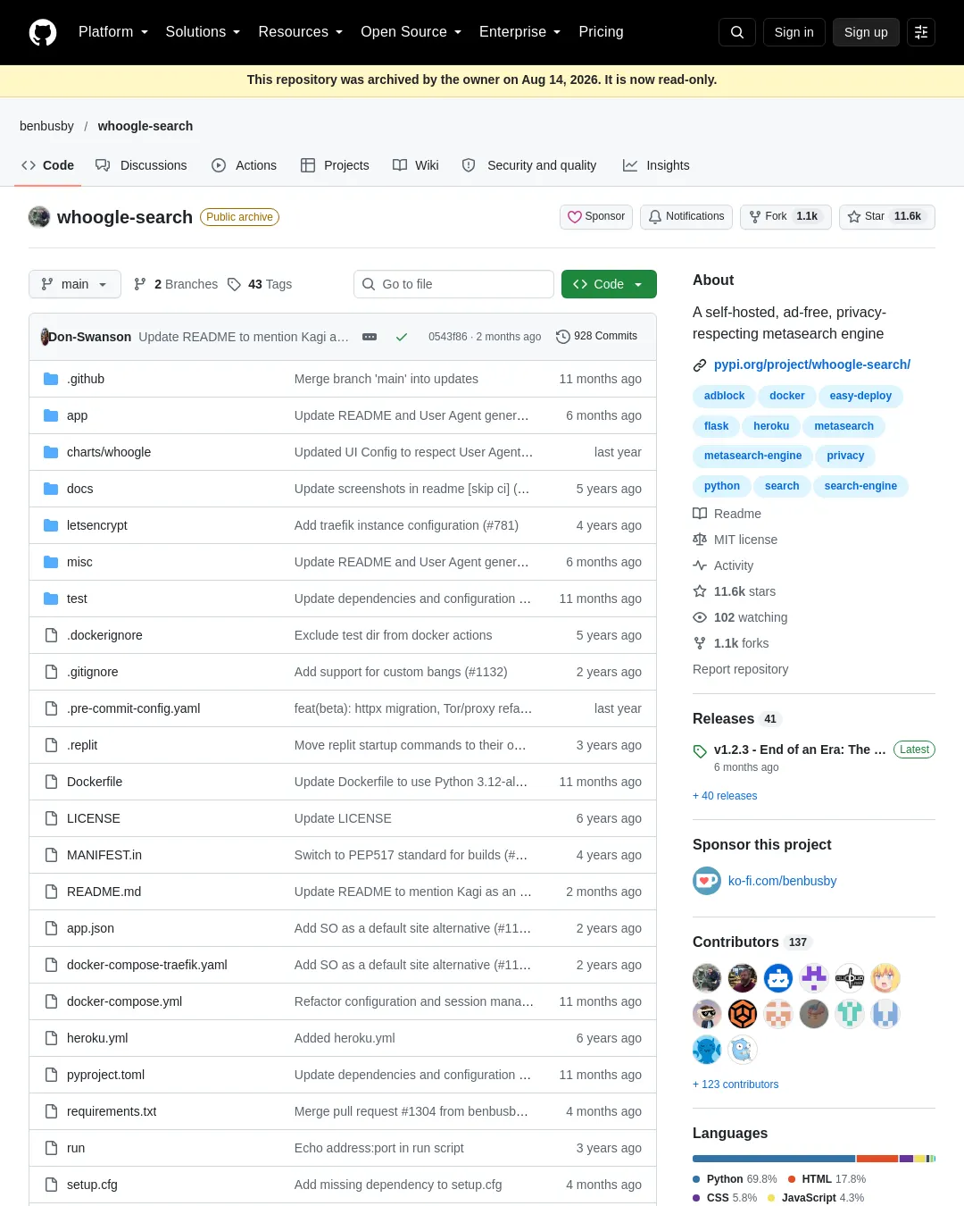원문 캡처 · github.com