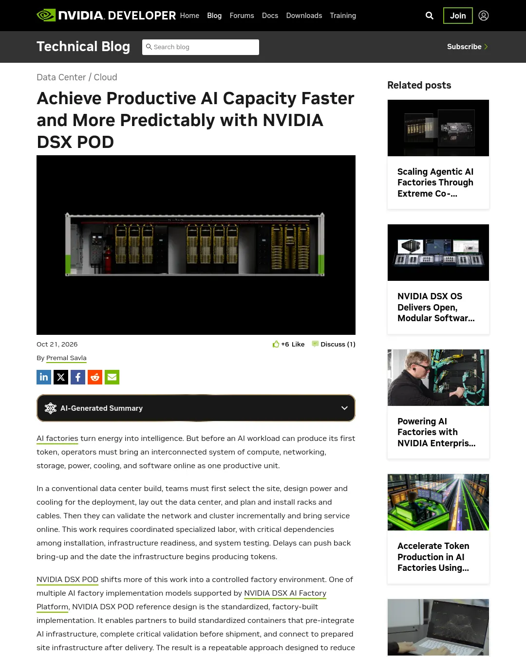 원문 캡처 · developer.nvidia.com