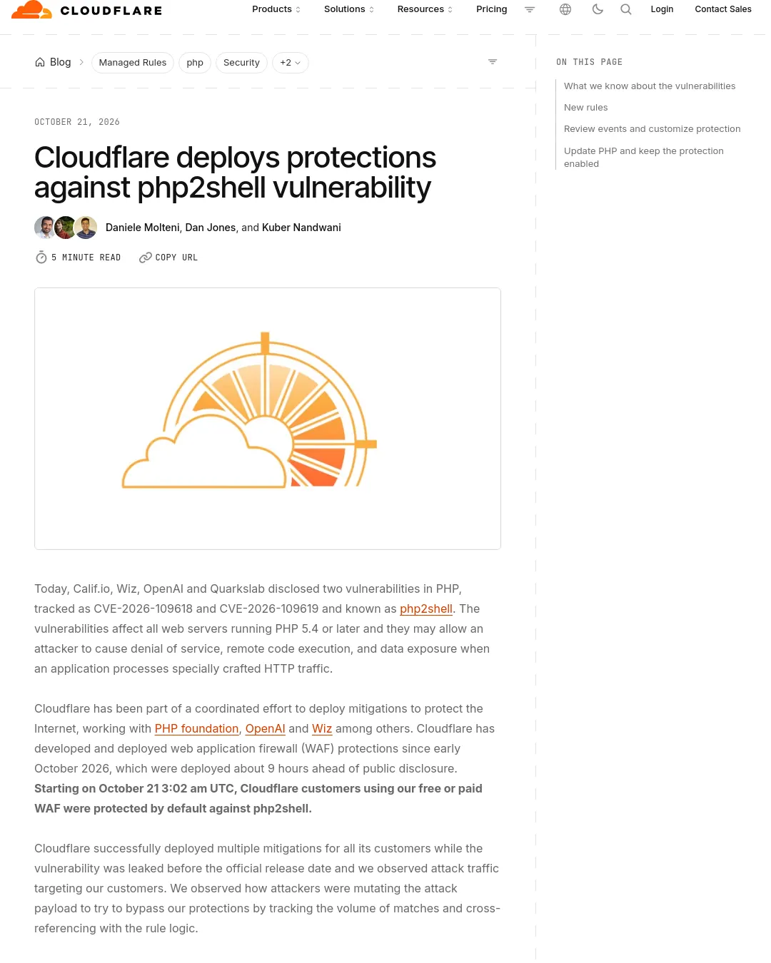 원문 캡처 · blog.cloudflare.com