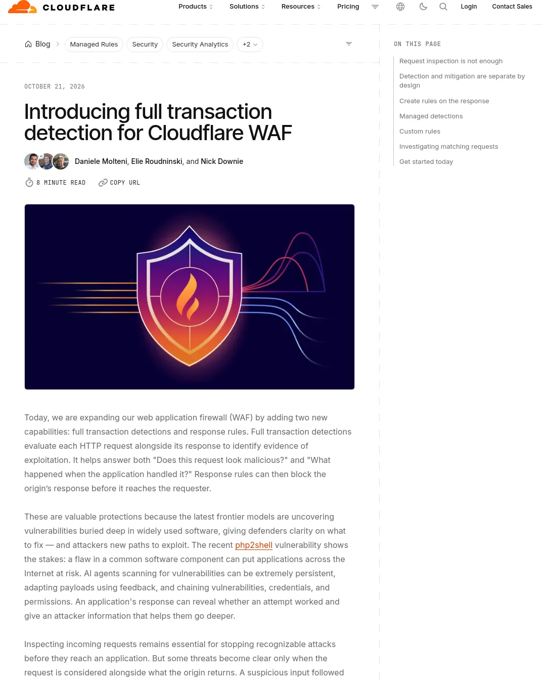 원문 캡처 · blog.cloudflare.com