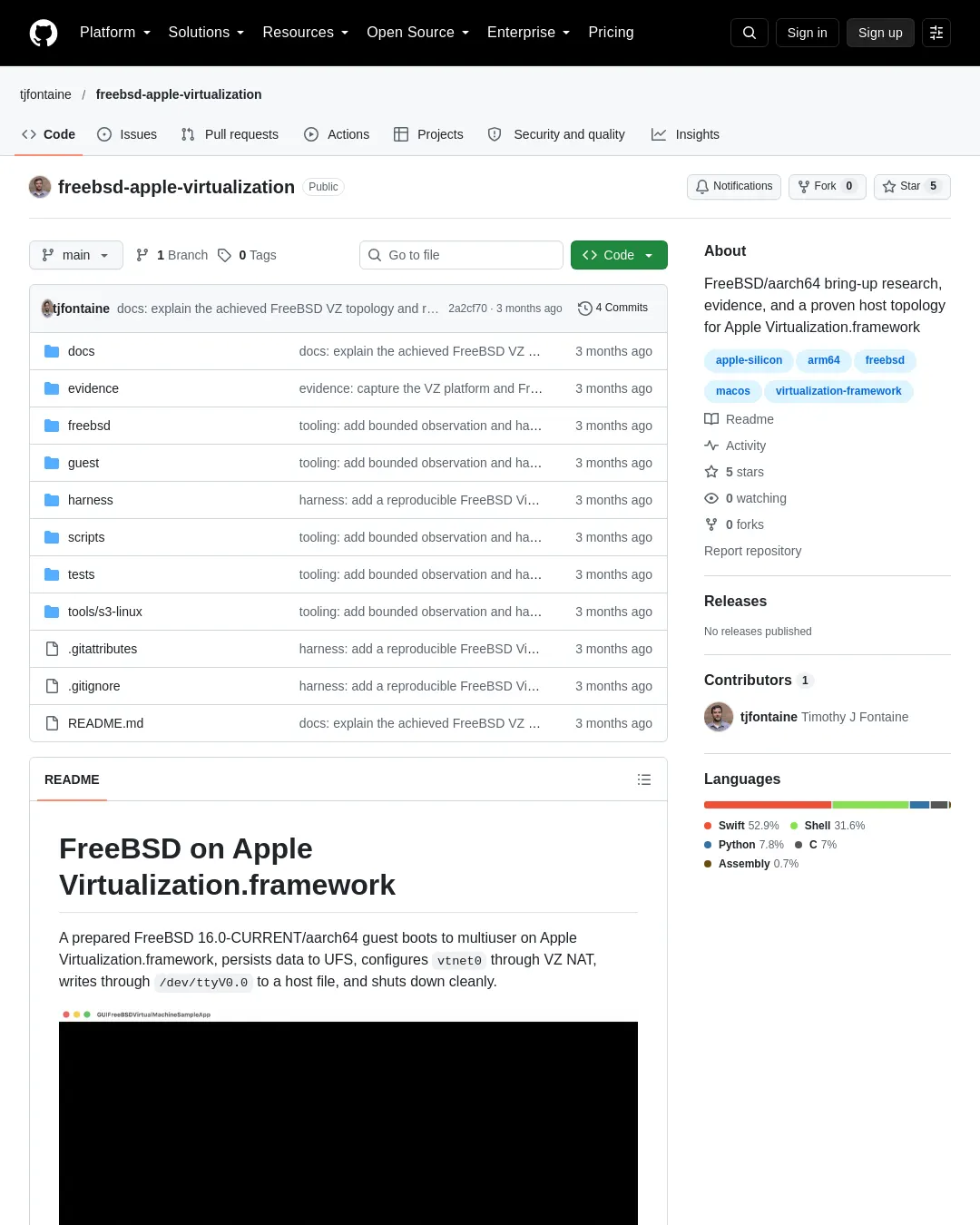 원문 캡처 · github.com