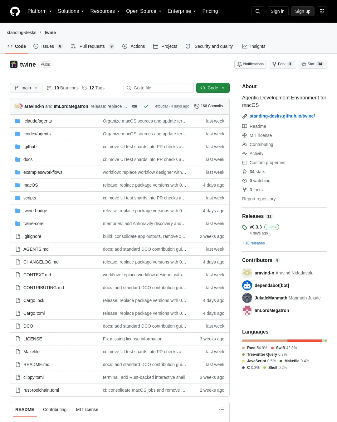 원문 캡처 · github.com