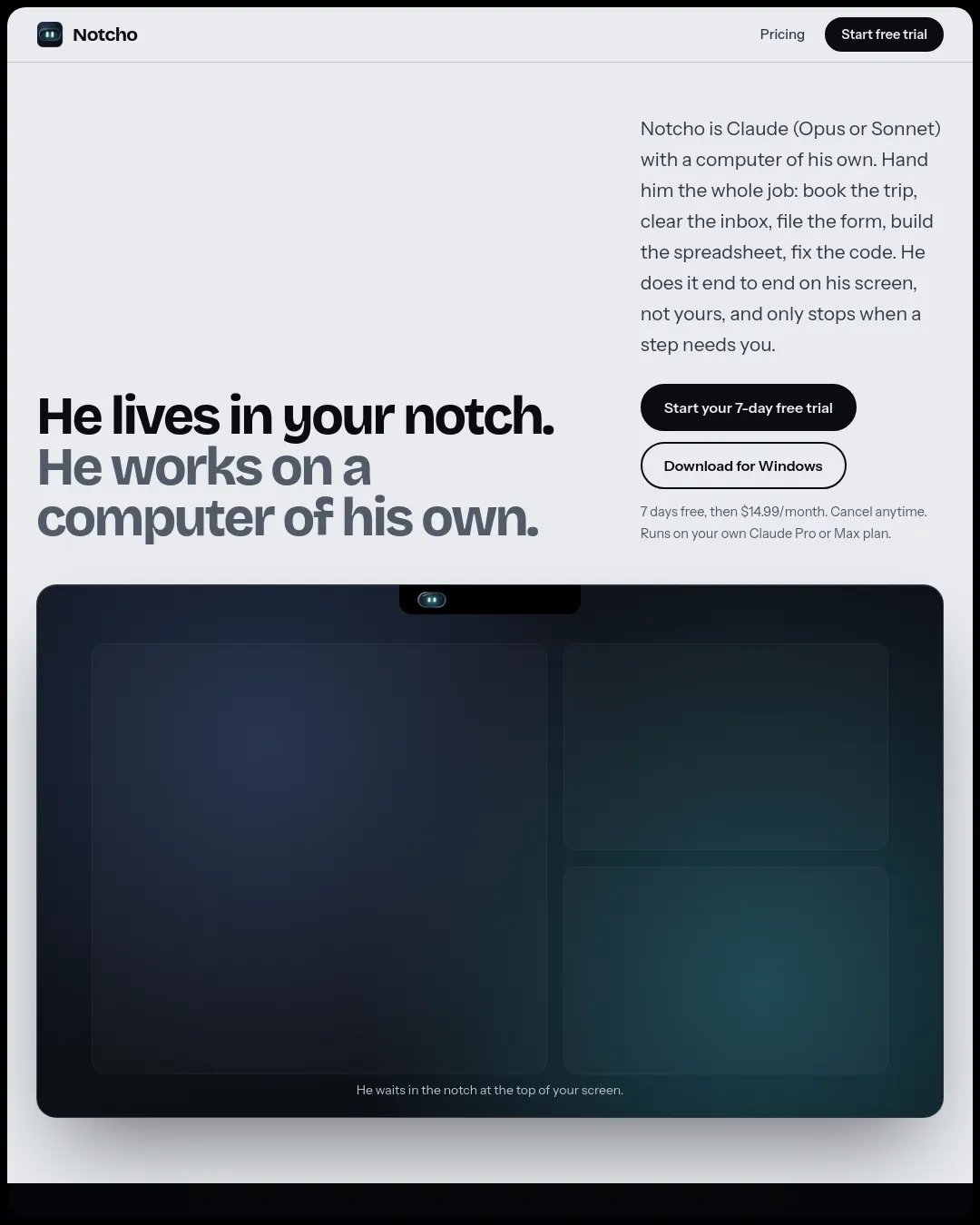 원문 캡처 · notcho.si