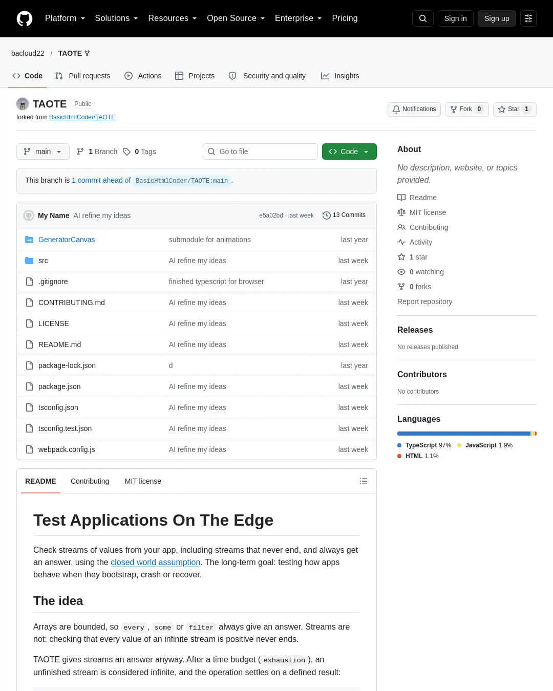 원문 캡처 · github.com