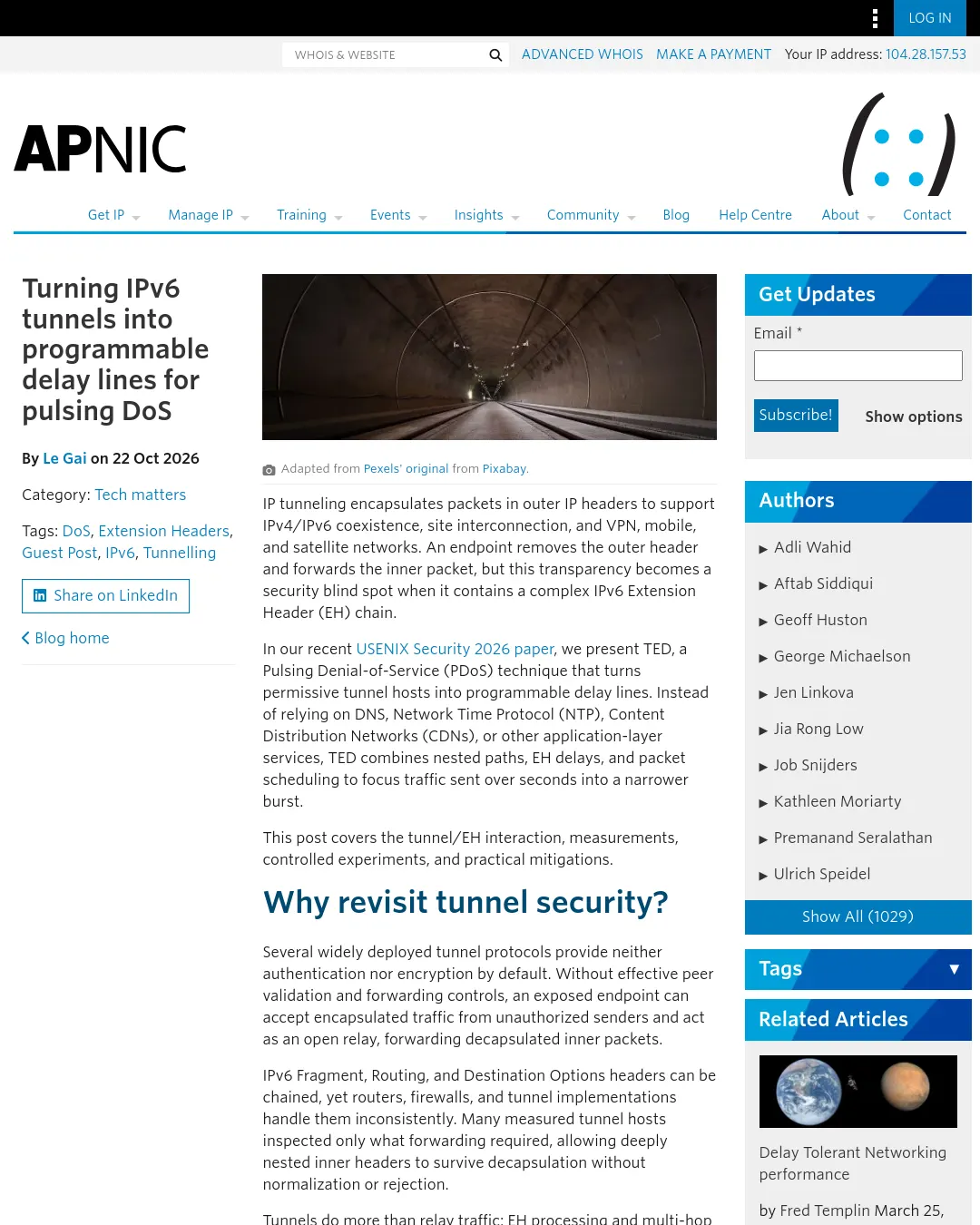 원문 캡처 · blog.apnic.net
