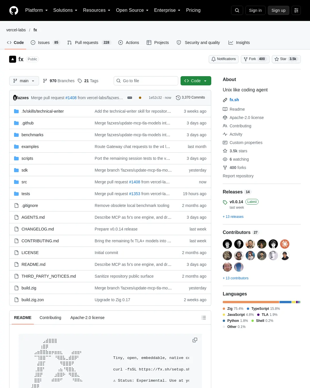 원문 캡처 · github.com
