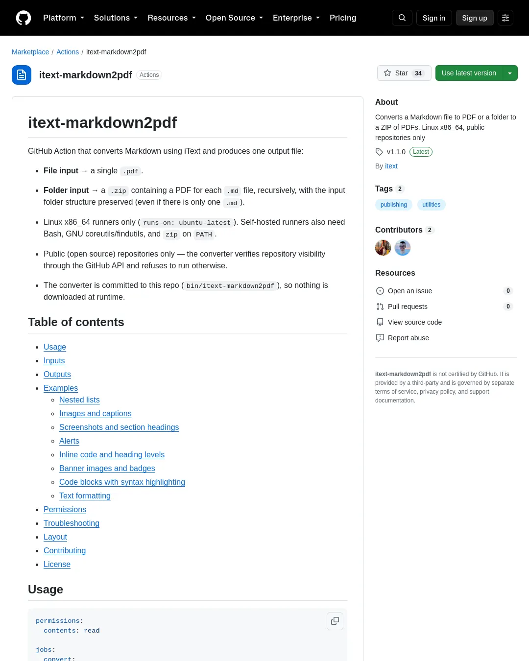 원문 캡처 · github.com