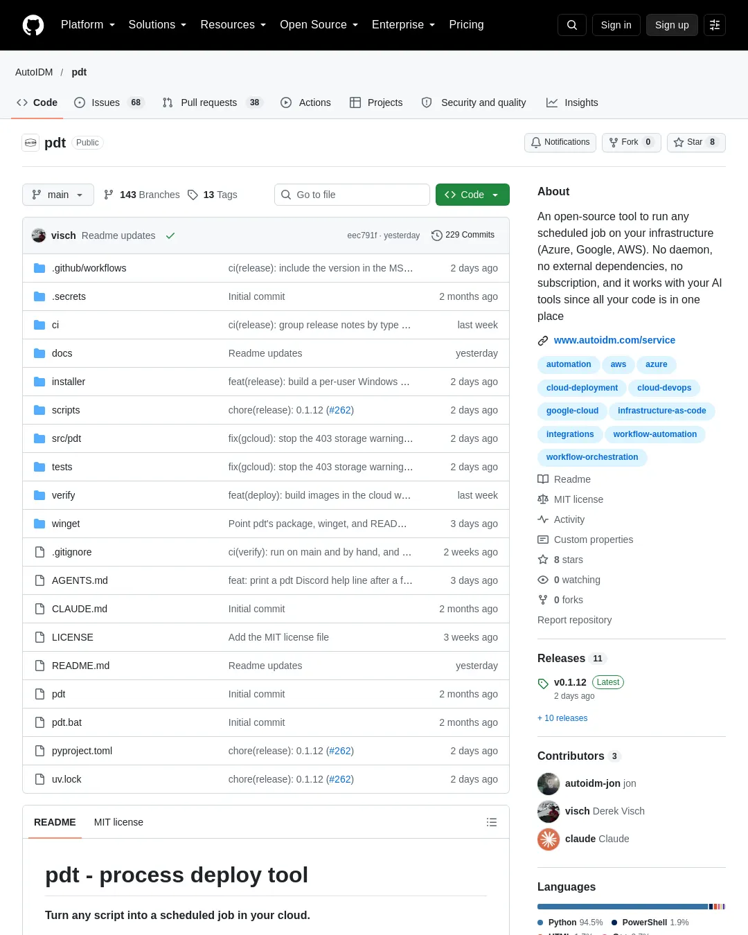 원문 캡처 · github.com