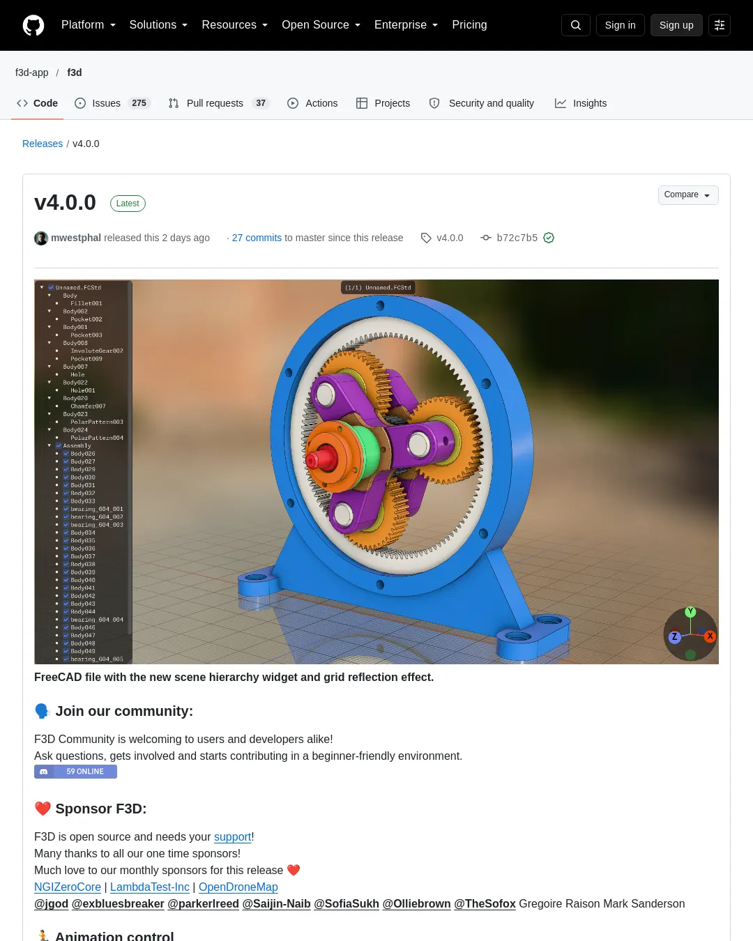 원문 캡처 · github.com