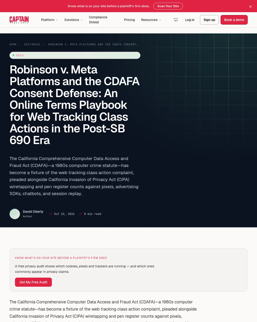 원문 캡처 · captaincompliance.com