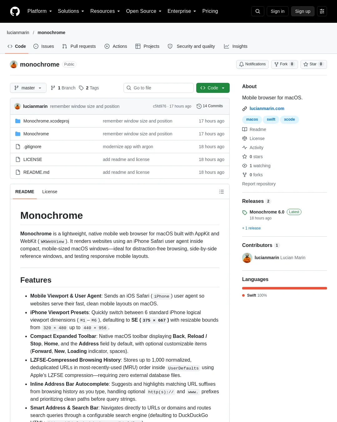 원문 캡처 · github.com