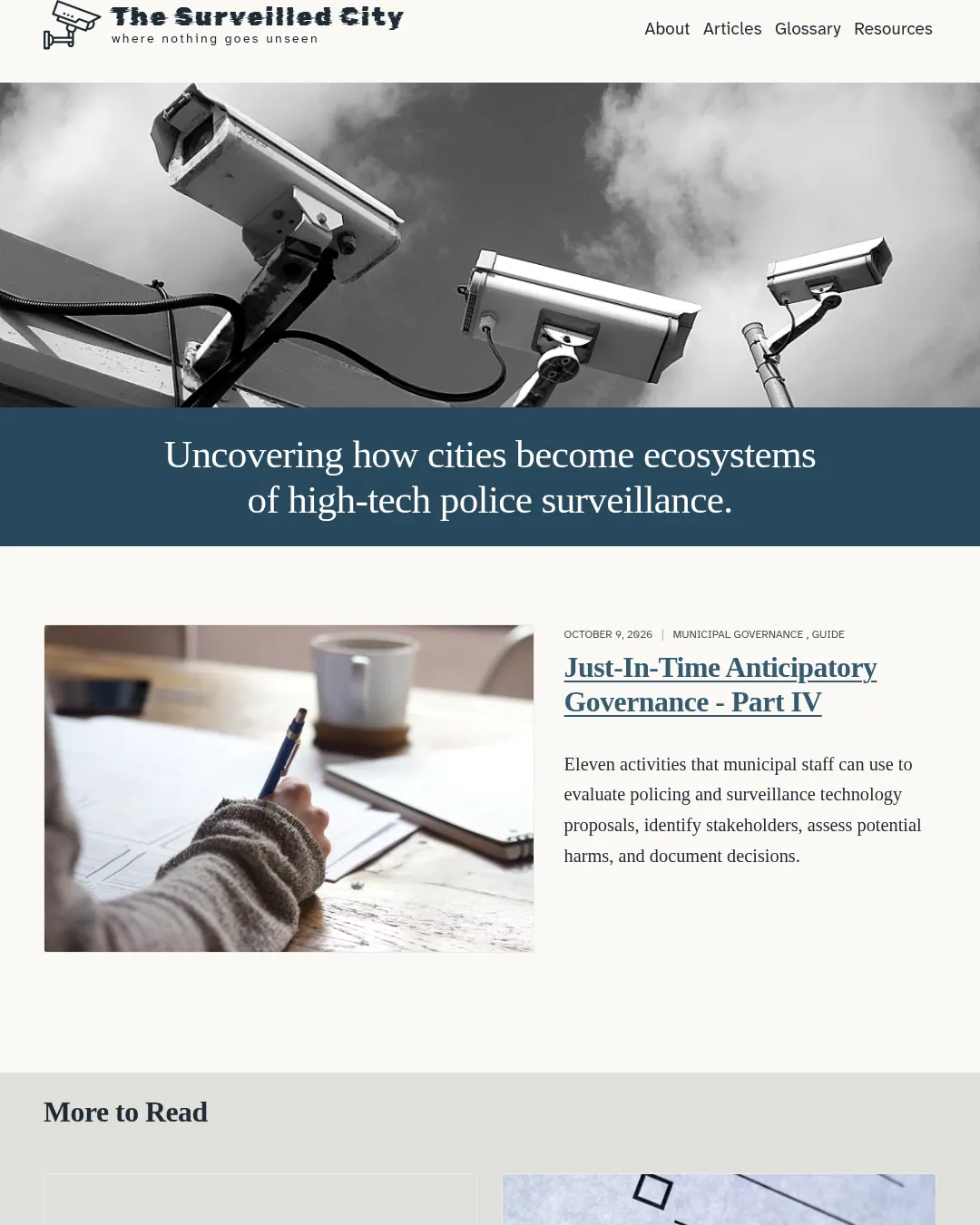 원문 캡처 · thesurveilledcity.com