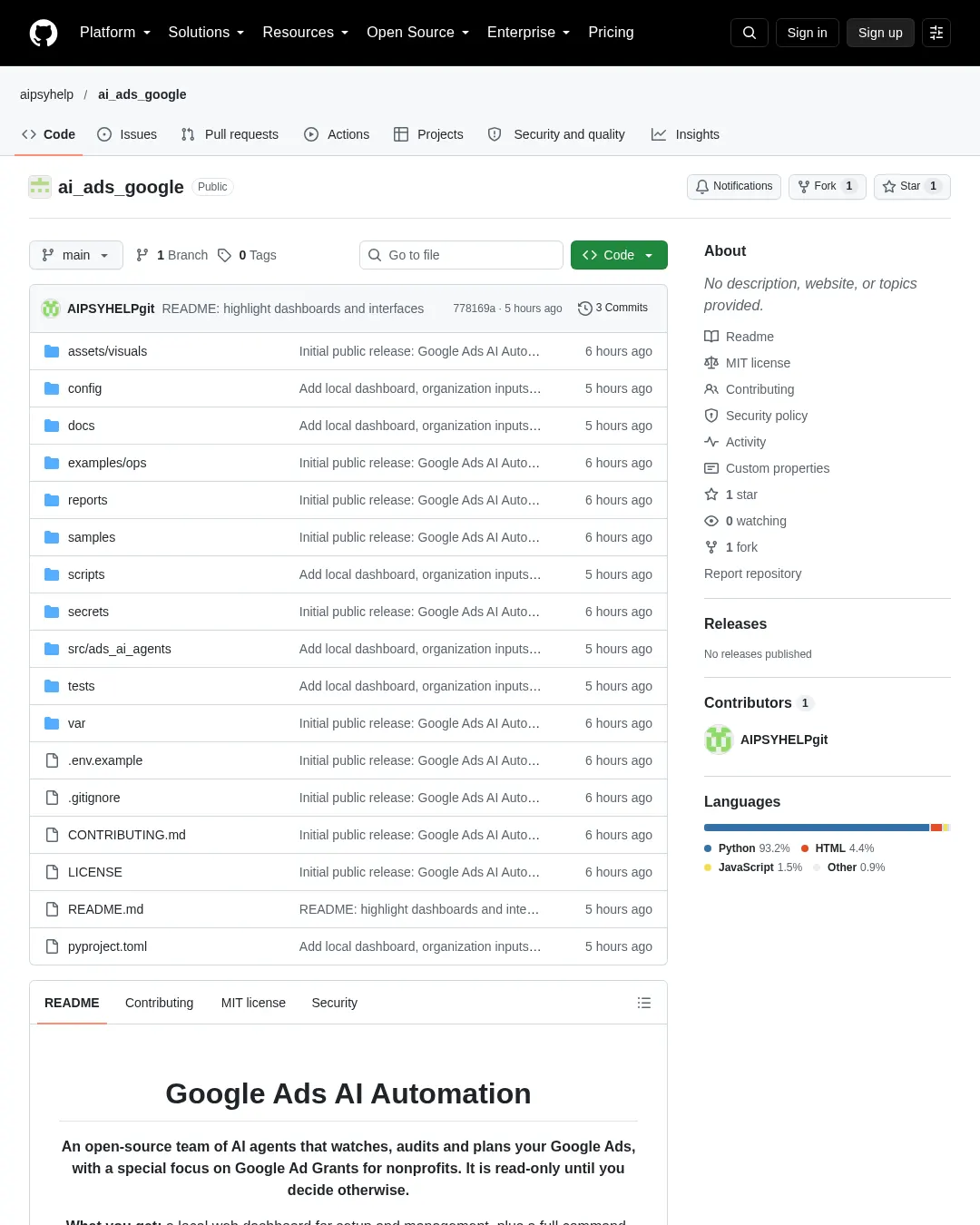 원문 캡처 · github.com