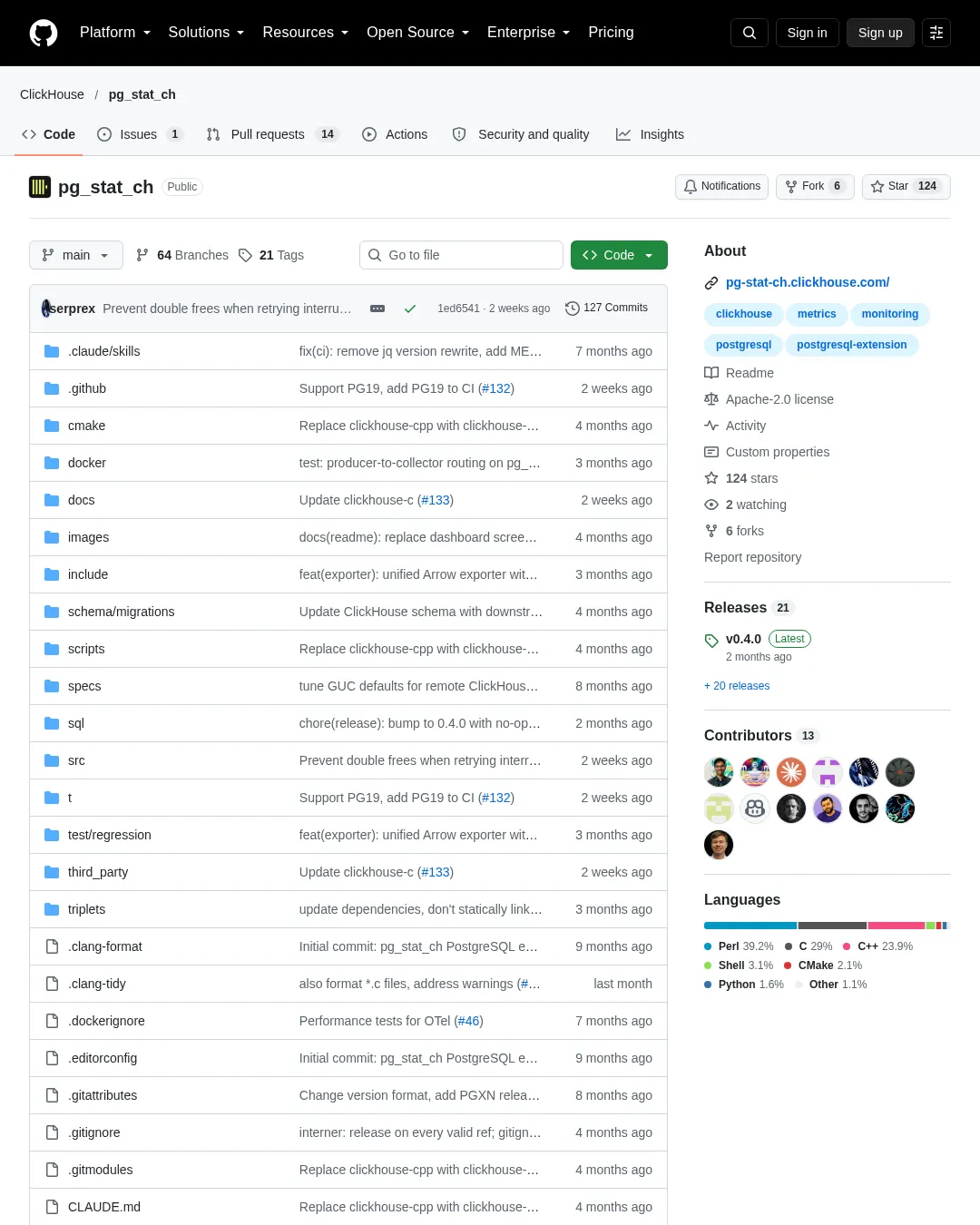 원문 캡처 · github.com