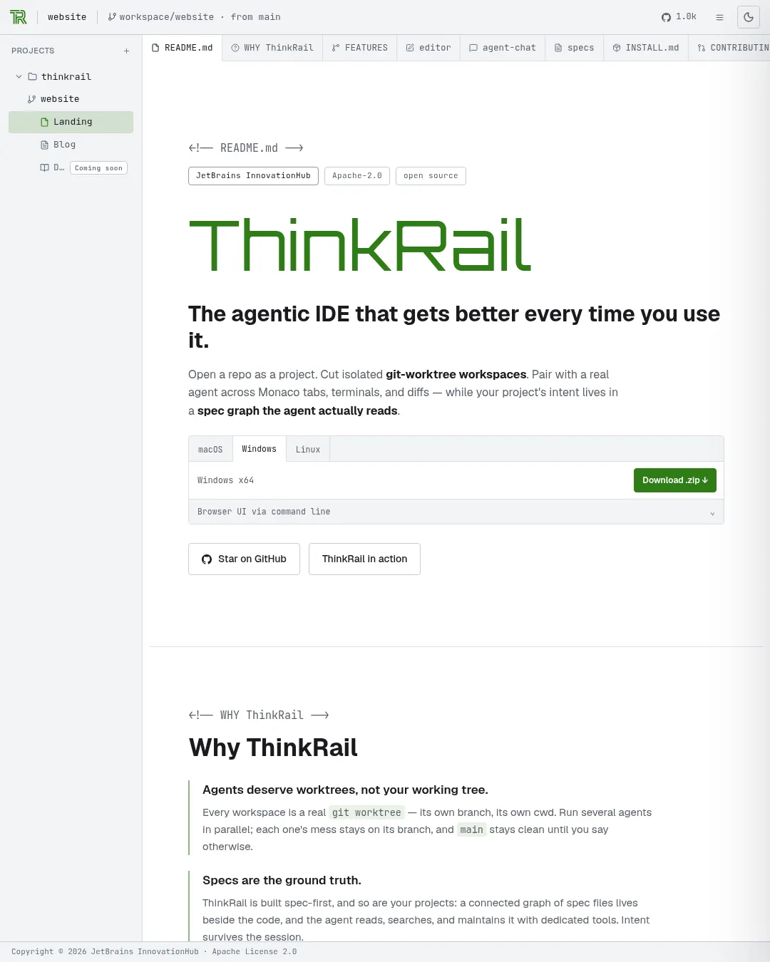 원문 캡처 · thinkrail.ai
