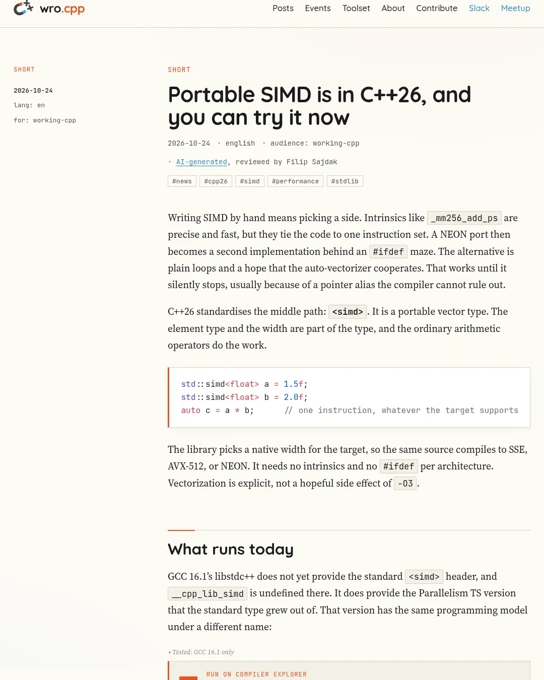 원문 캡처 · wrocpp.github.io