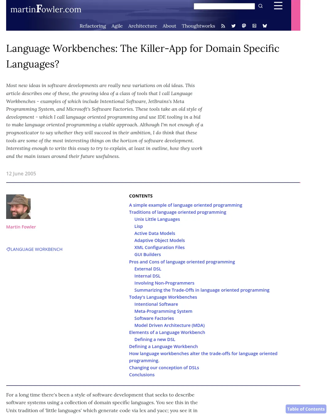 원문 캡처 · martinfowler.com