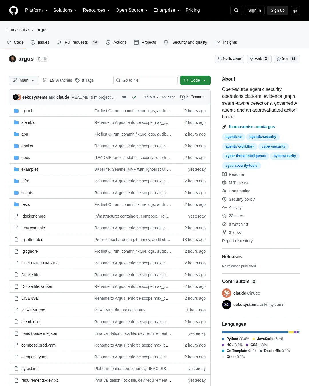 원문 캡처 · github.com