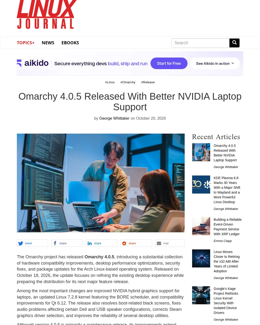 원문 캡처 · linuxjournal.com