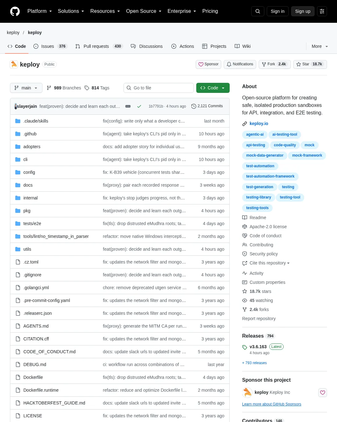 원문 캡처 · github.com