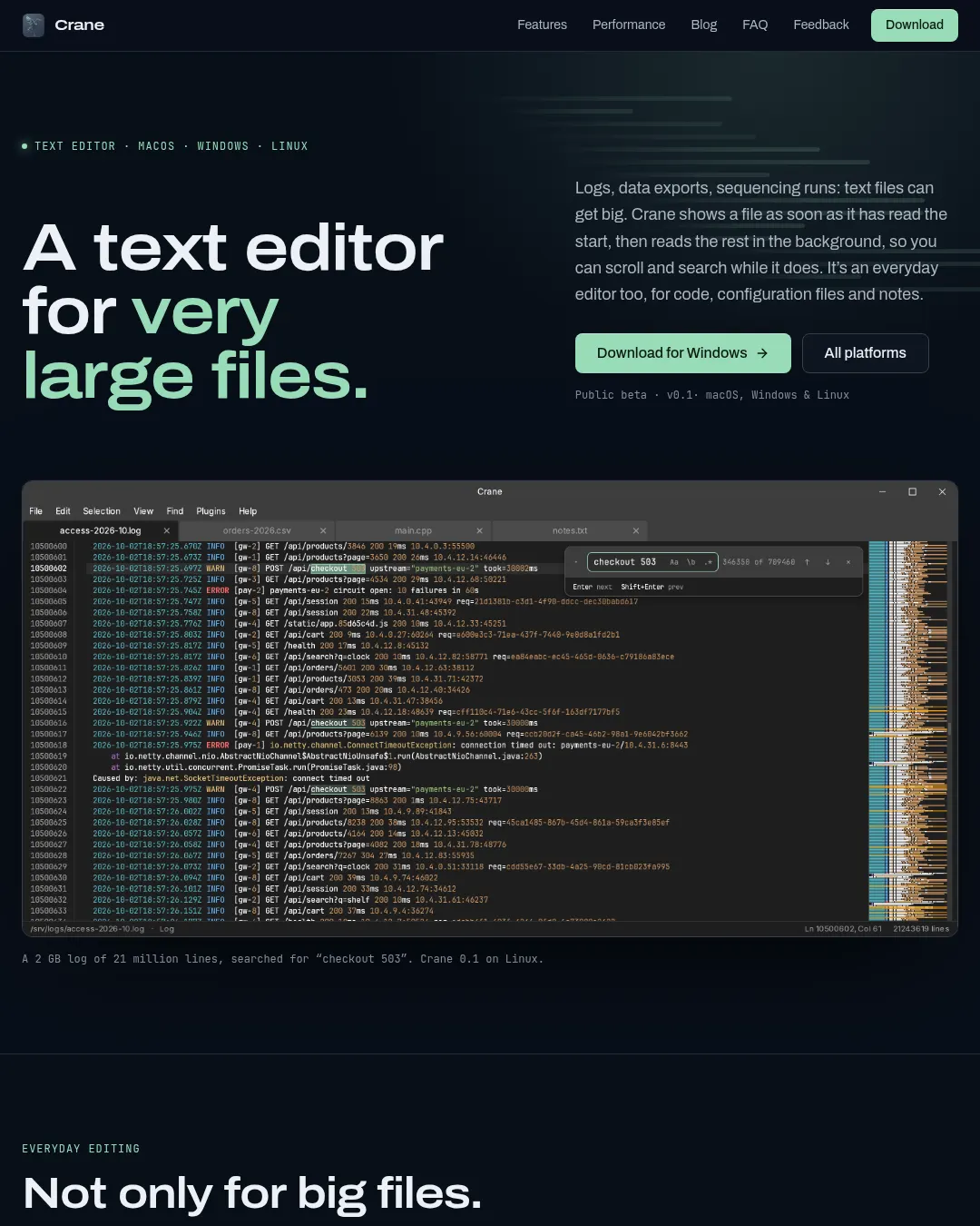 원문 캡처 · crane-editor.com