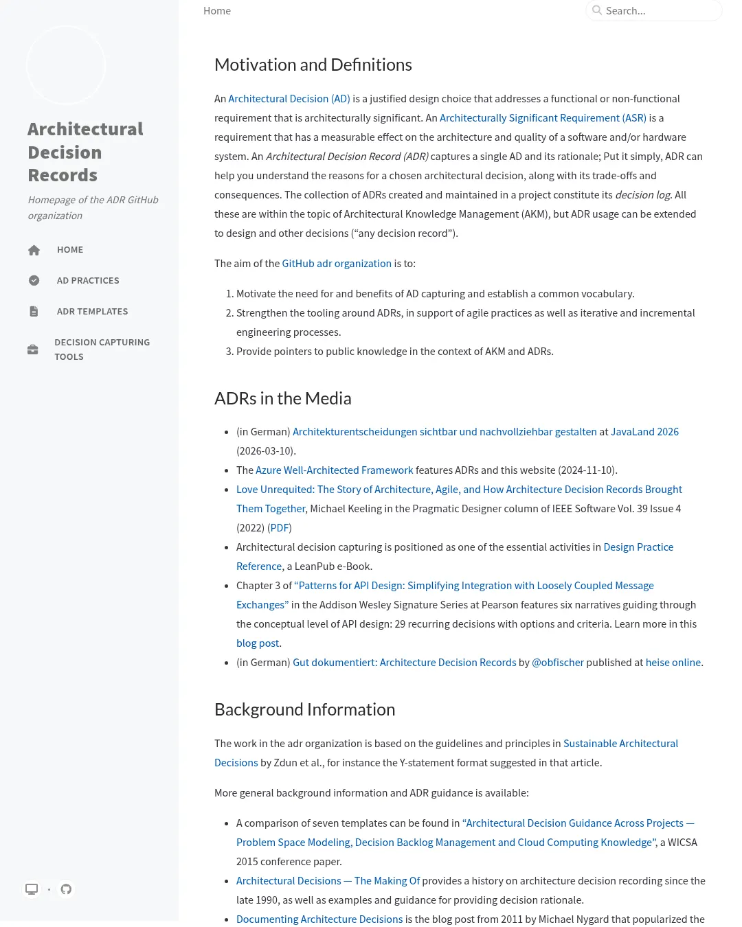 원문 캡처 · adr.github.io
