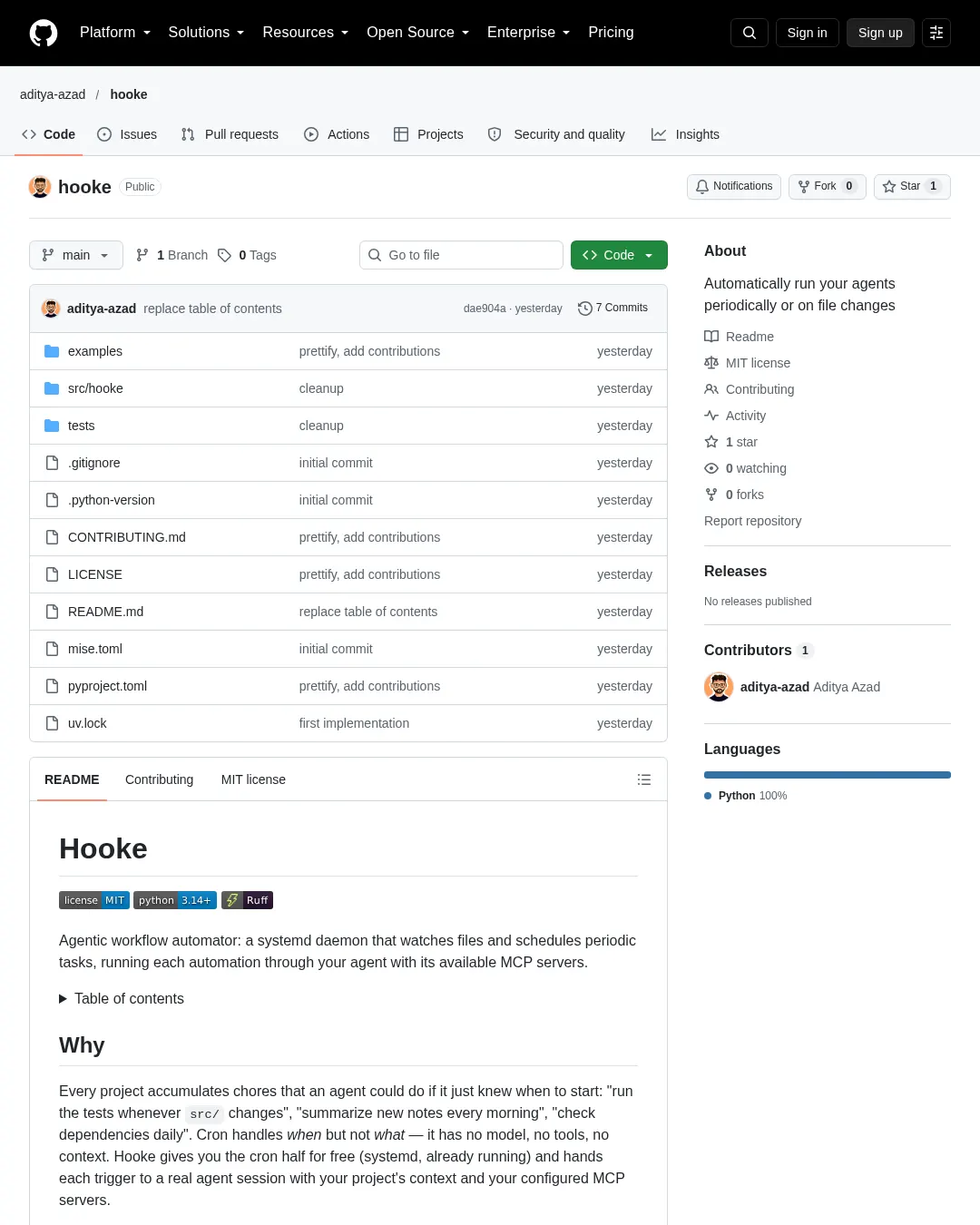 원문 캡처 · github.com