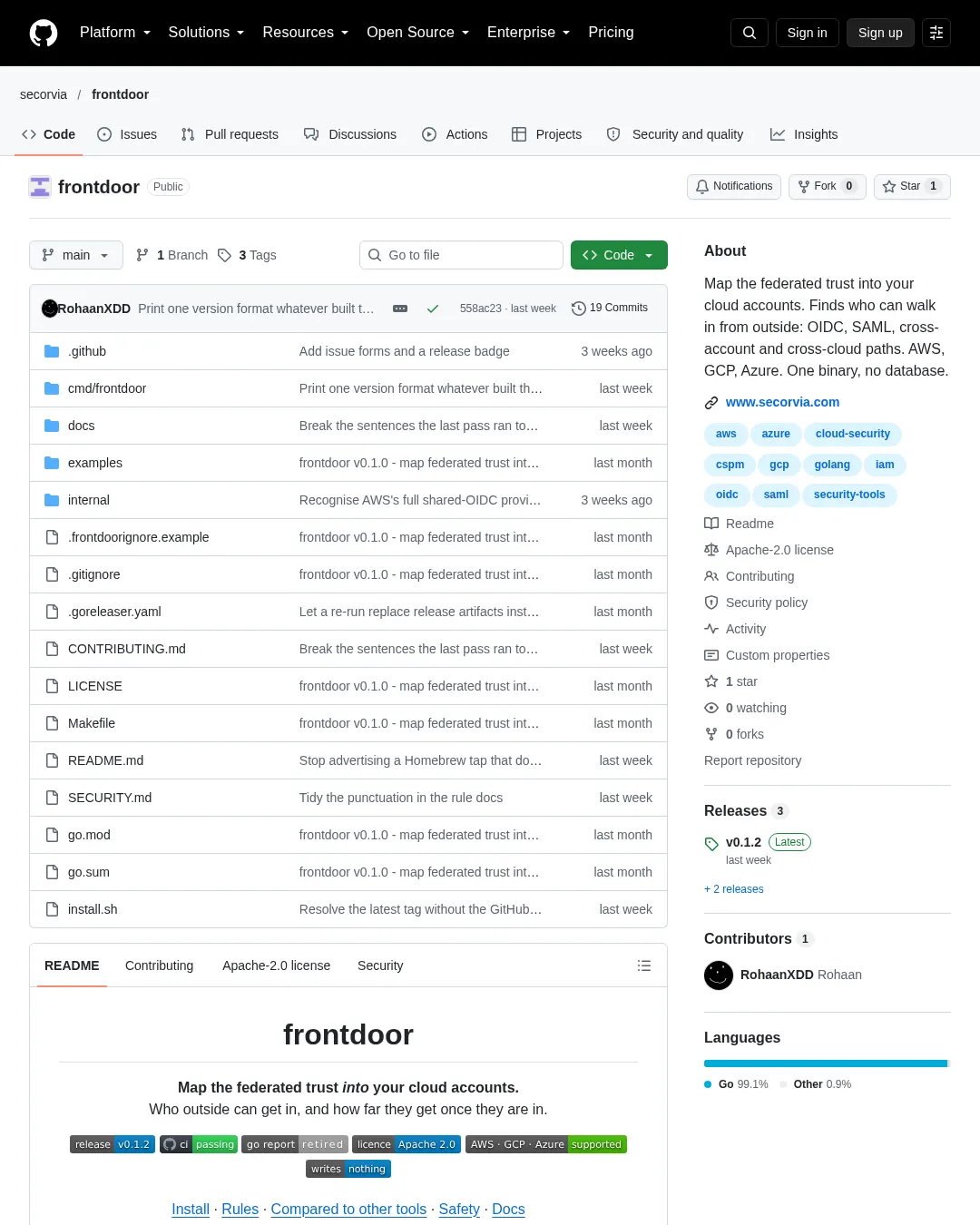 원문 캡처 · github.com
