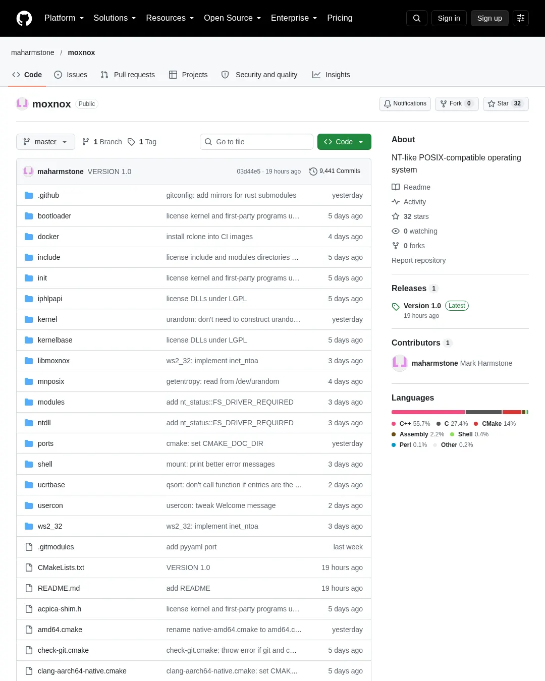 원문 캡처 · github.com