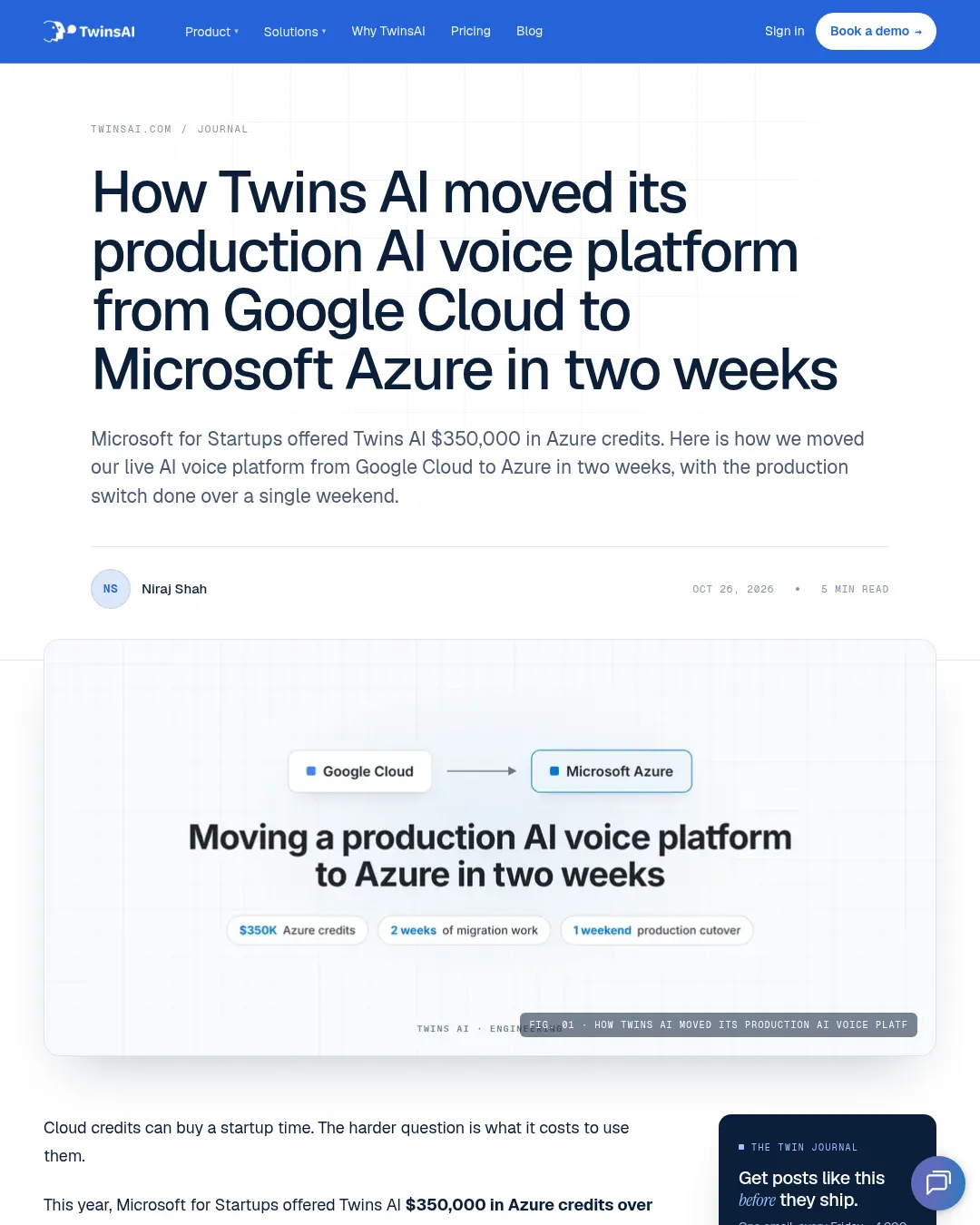 원문 캡처 · twinsai.com
