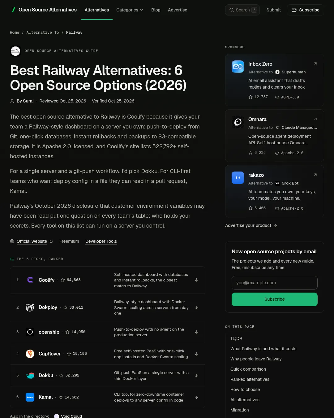 원문 캡처 · opensourcealternatives.to