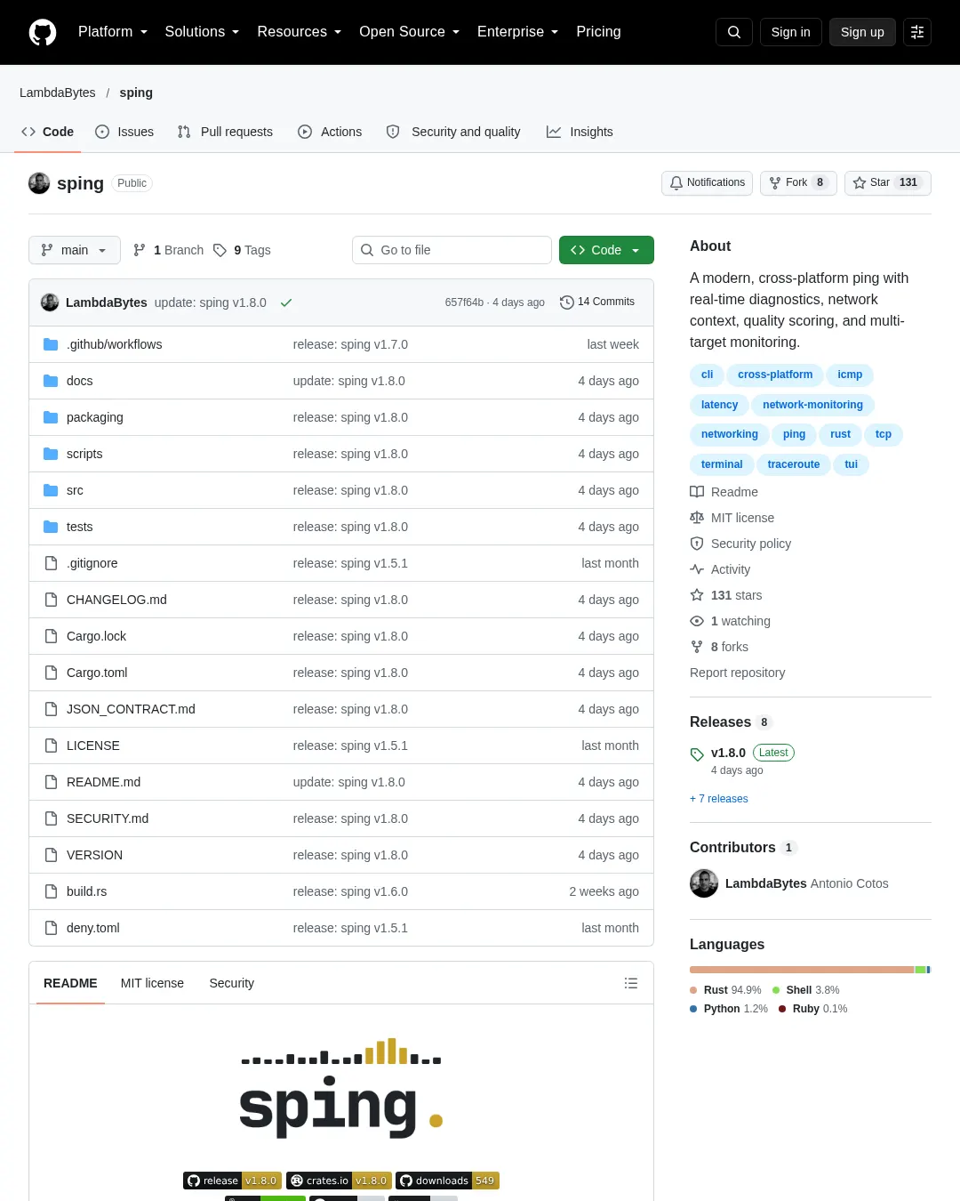 원문 캡처 · github.com