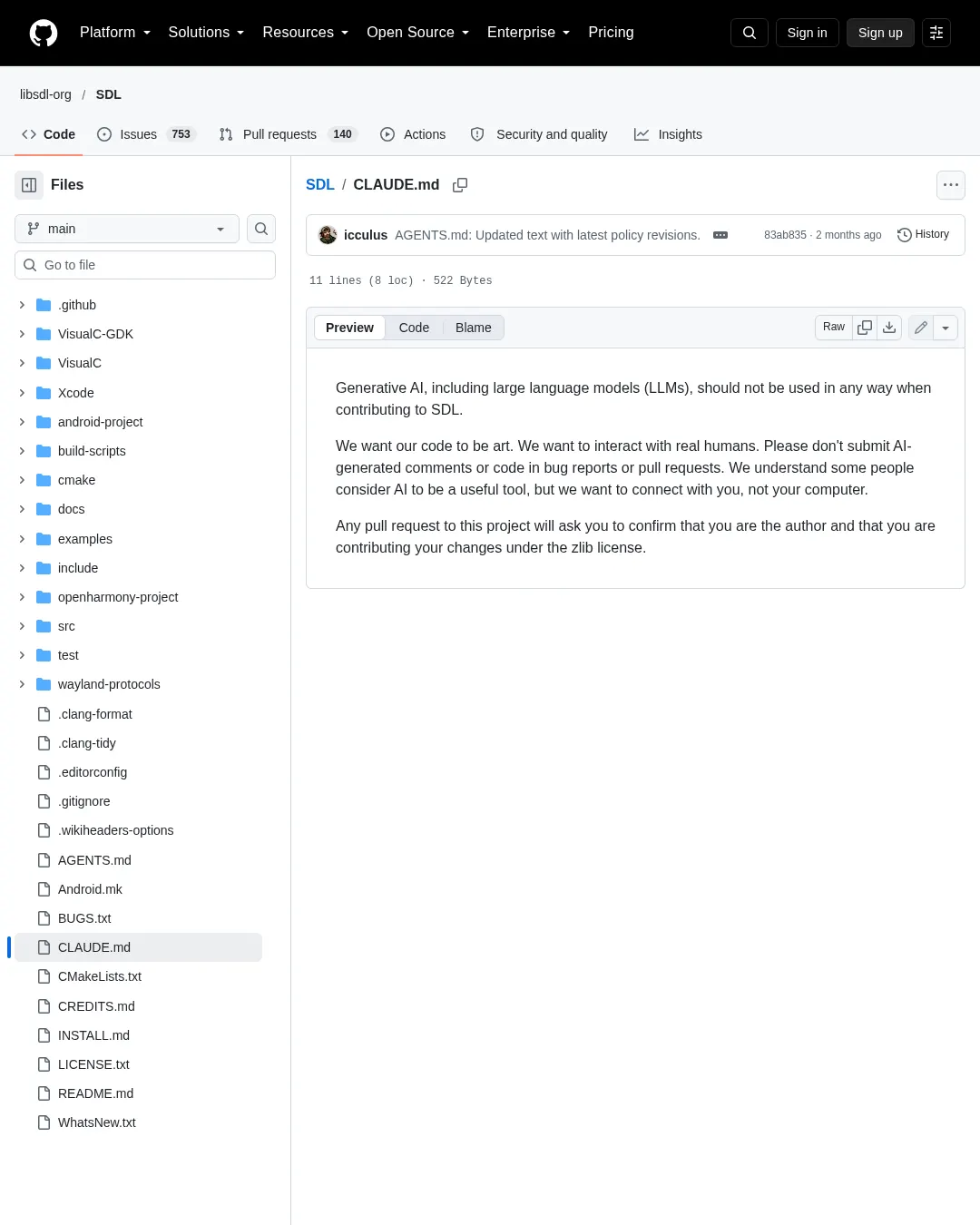 원문 캡처 · github.com