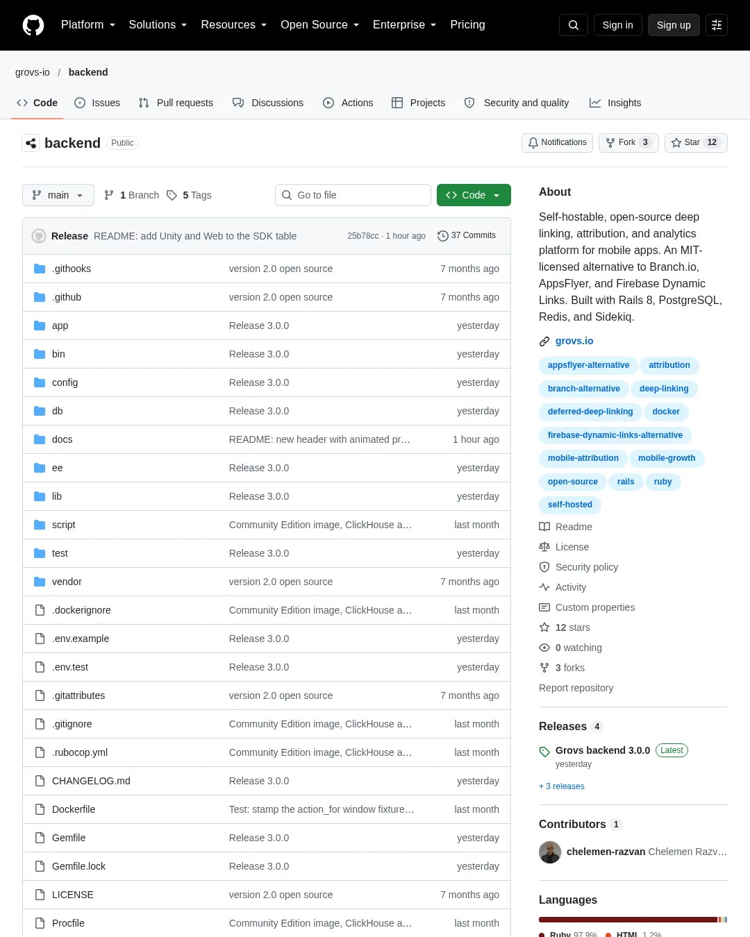 원문 캡처 · github.com