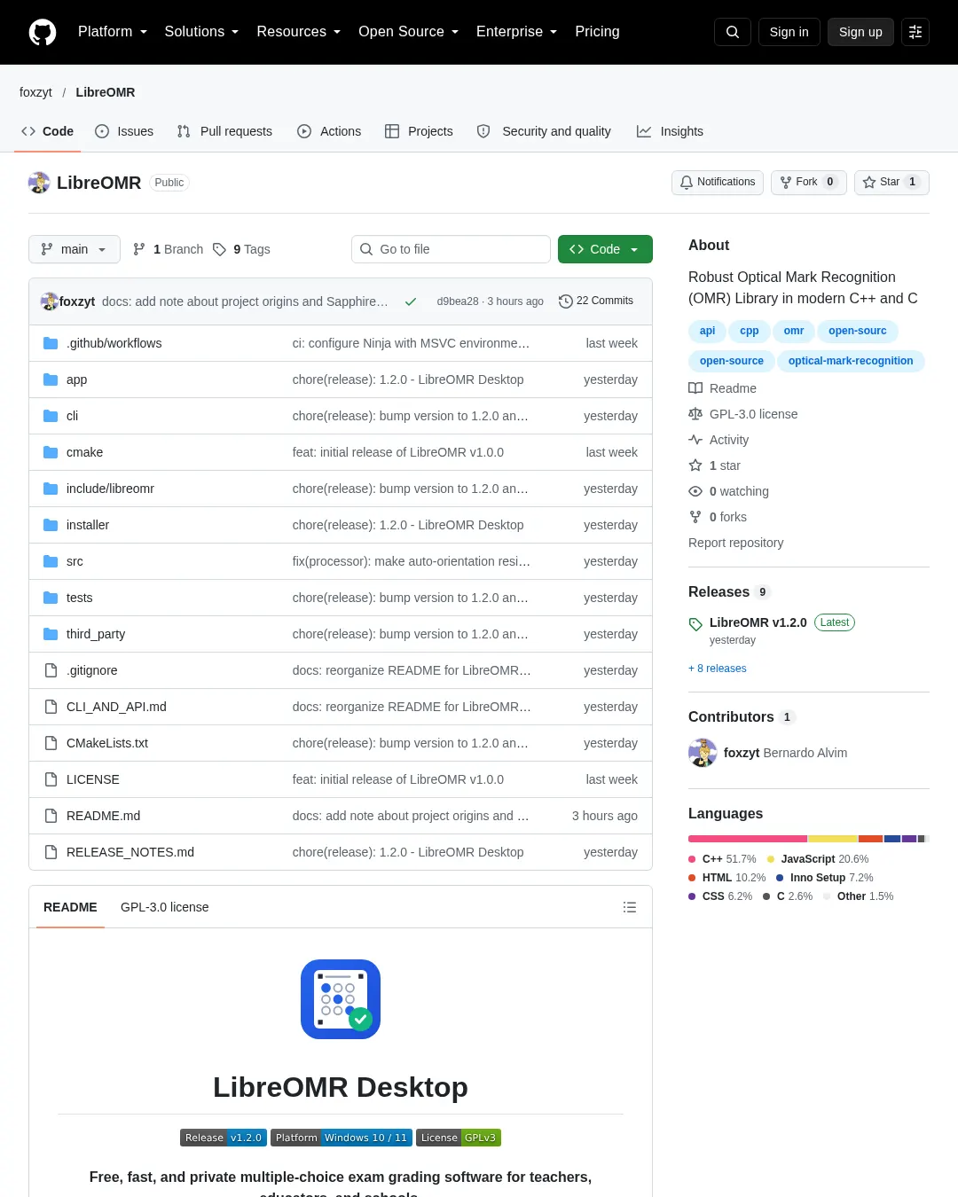 원문 캡처 · github.com