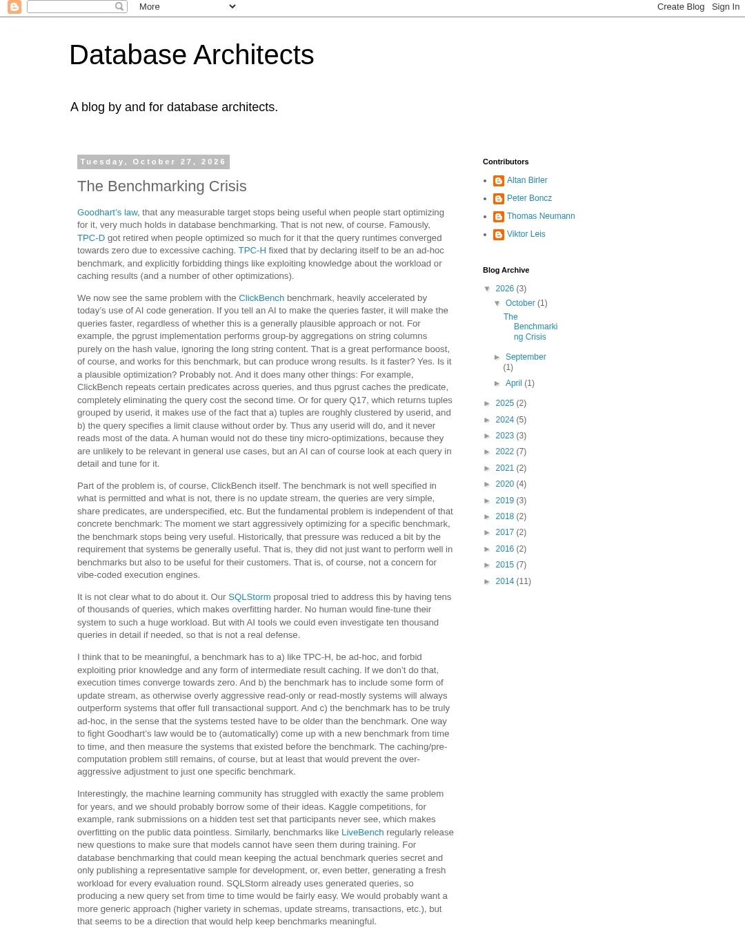 원문 캡처 · databasearchitects.blogspot.com