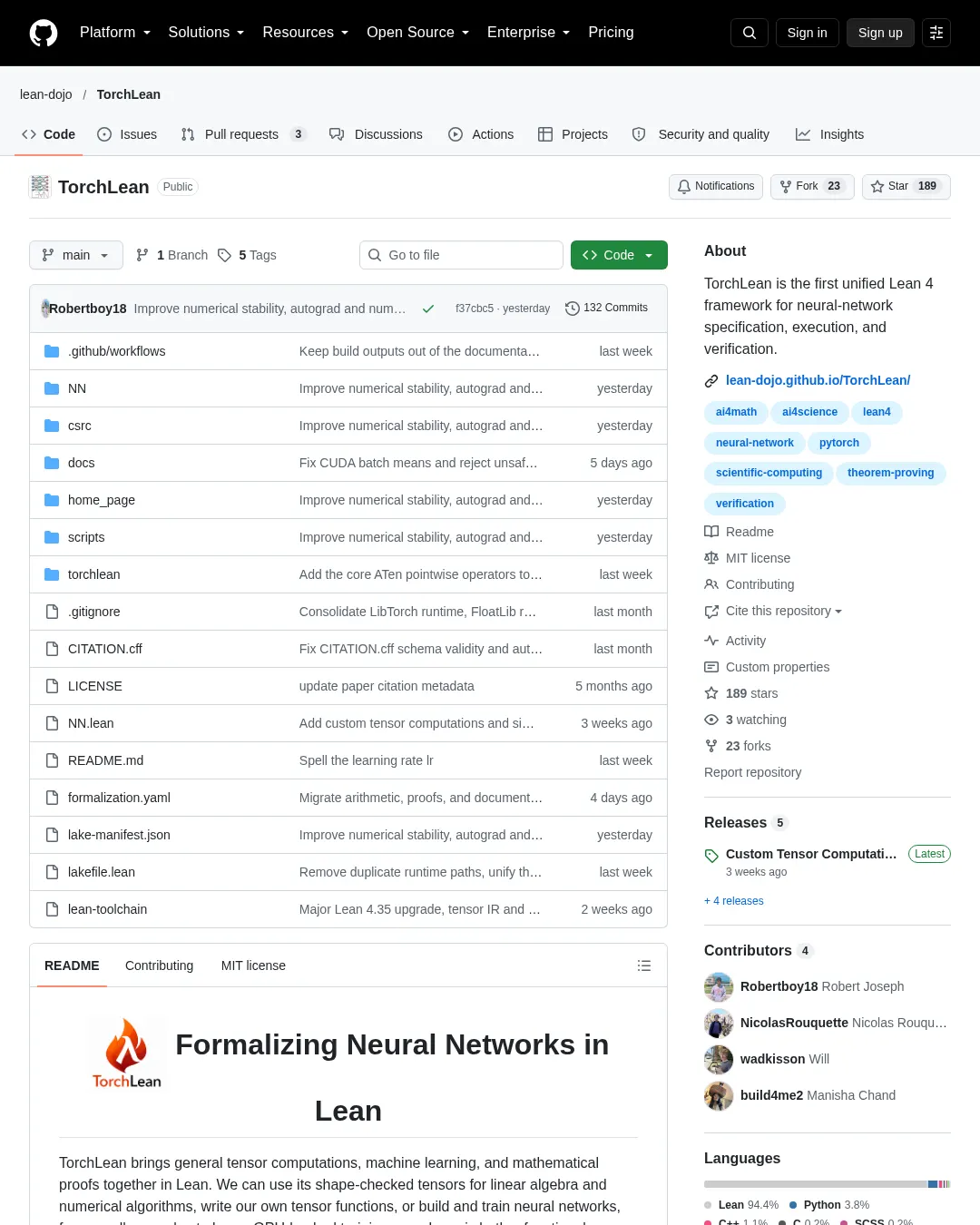 원문 캡처 · github.com