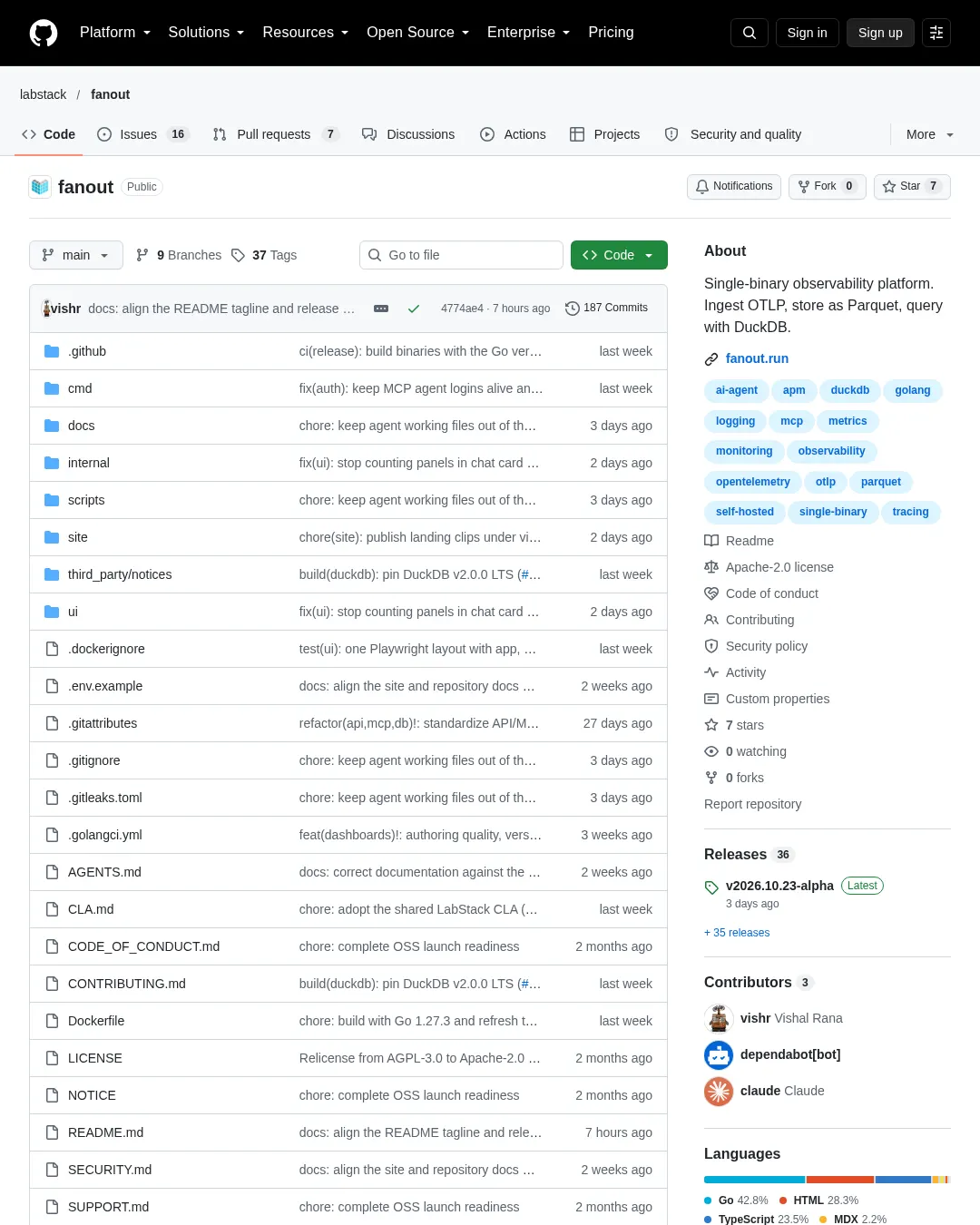 원문 캡처 · github.com