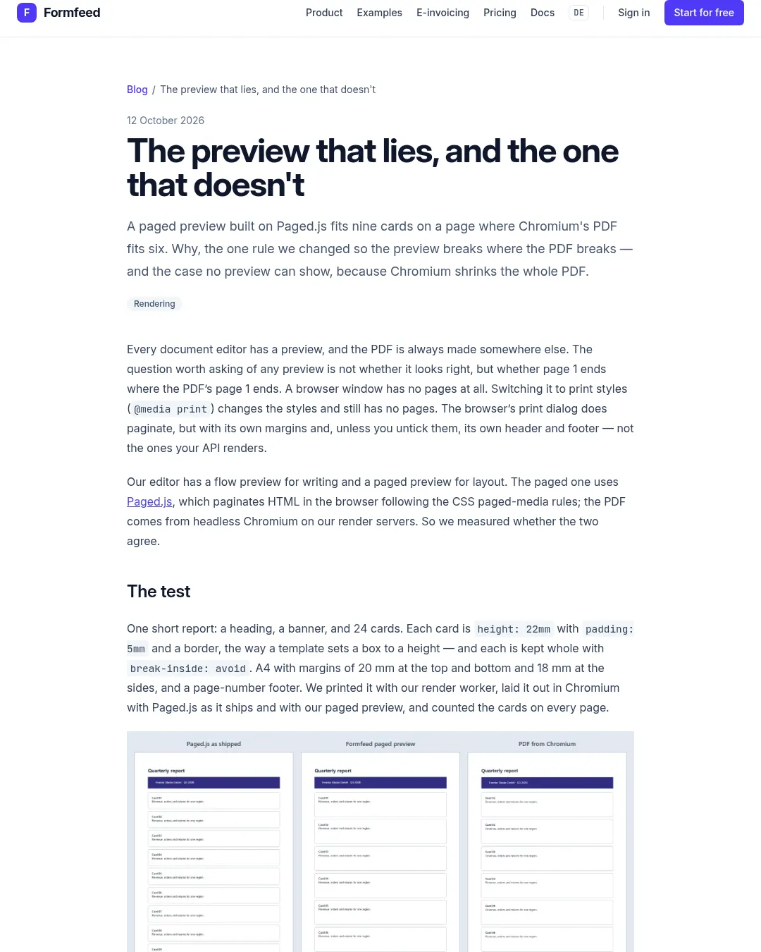 원문 캡처 · formfeed.dev