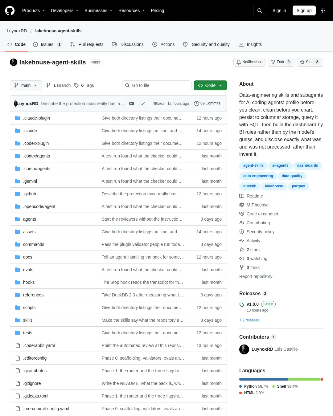 원문 캡처 · github.com
