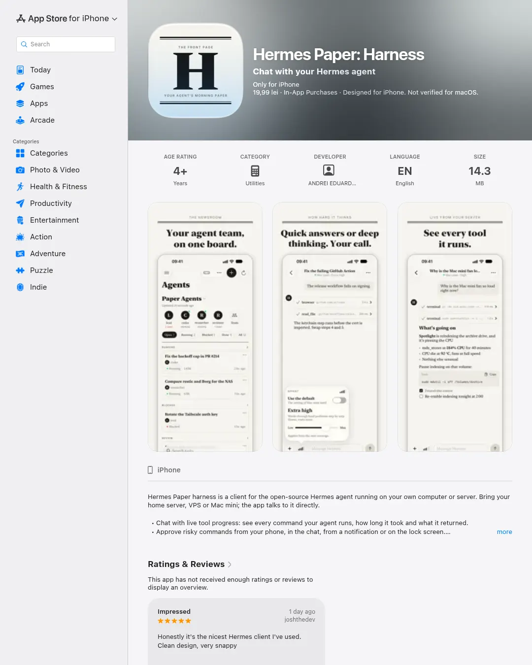 원문 캡처 · apps.apple.com