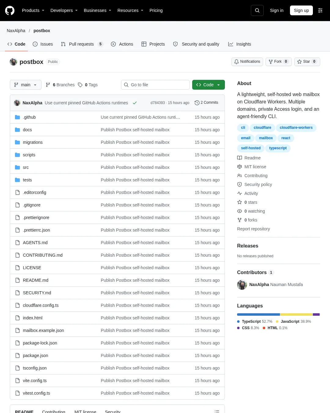 원문 캡처 · github.com
