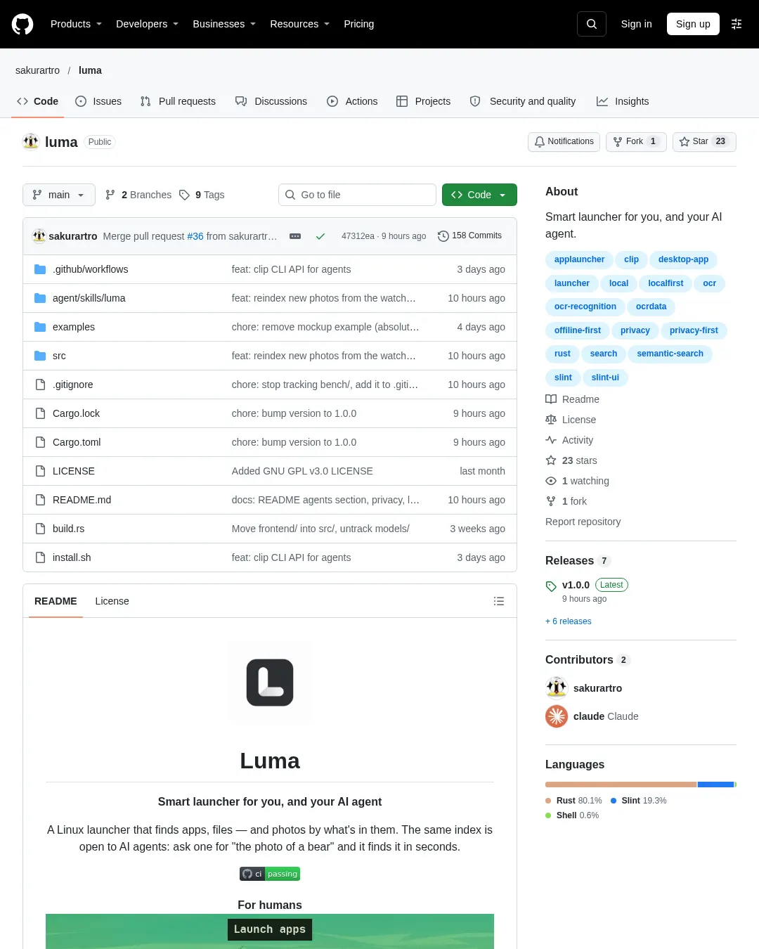원문 캡처 · github.com