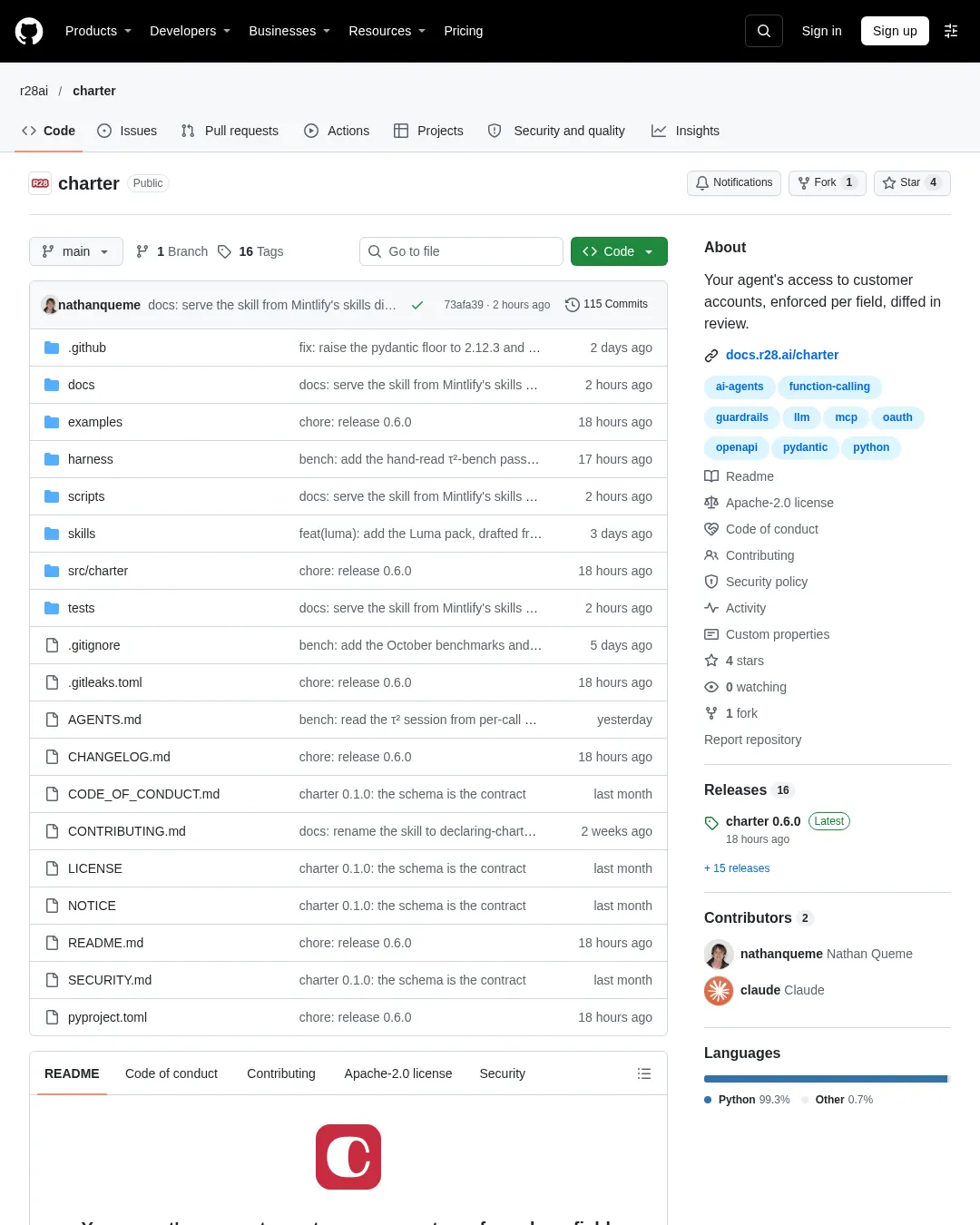 원문 캡처 · github.com