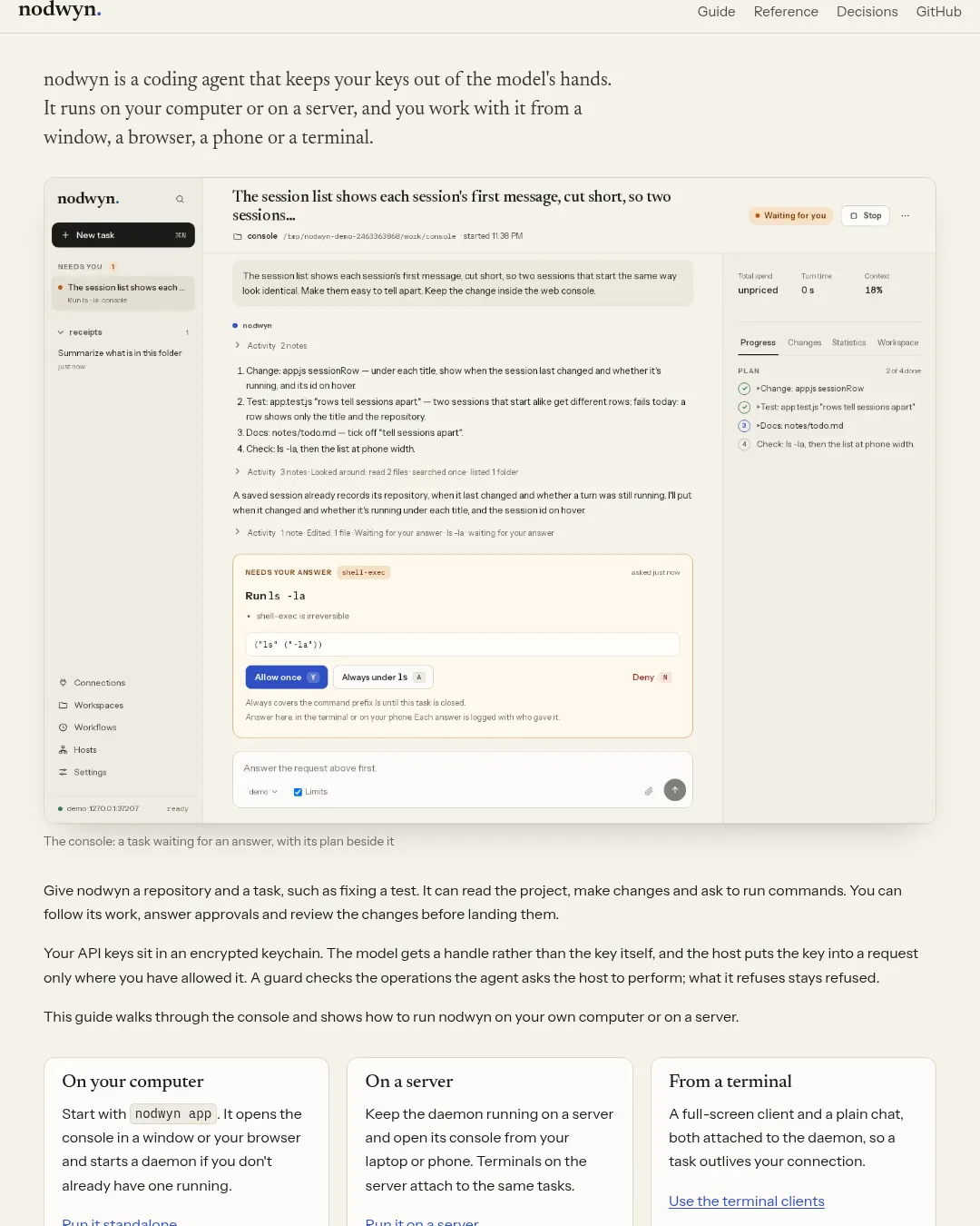 원문 캡처 · nodwyn.com